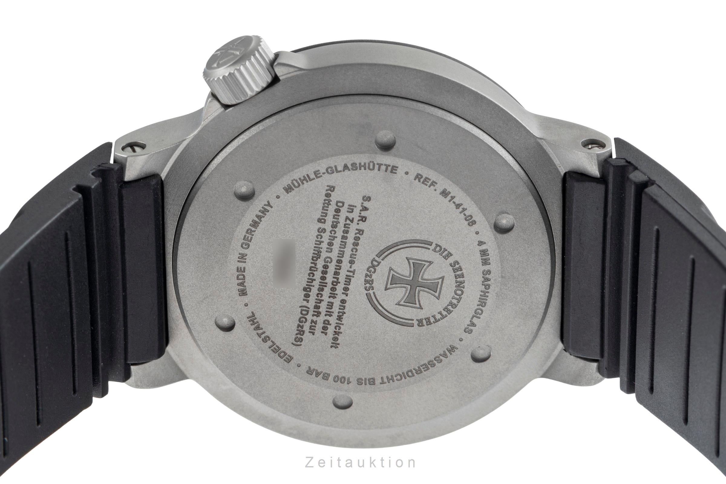 Mühle Rescue Timer acier automatique montre pour hommes M1-41-08-KB	 LP: 2100EUR  [2502466]