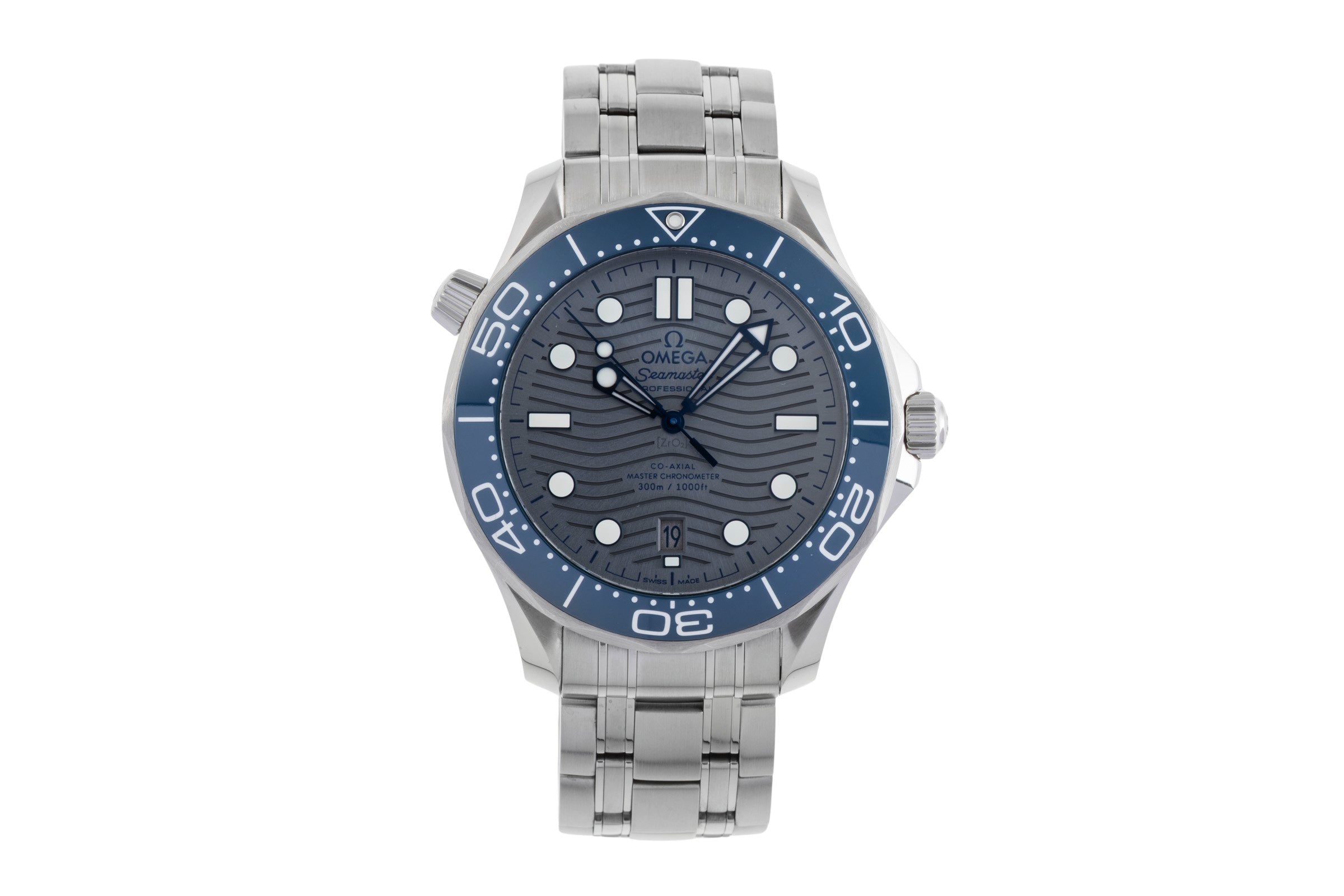 Omega Seamaster steel automatic men's watch 210.30.42.20.06.001 LP: 6500EUR  [2502467]