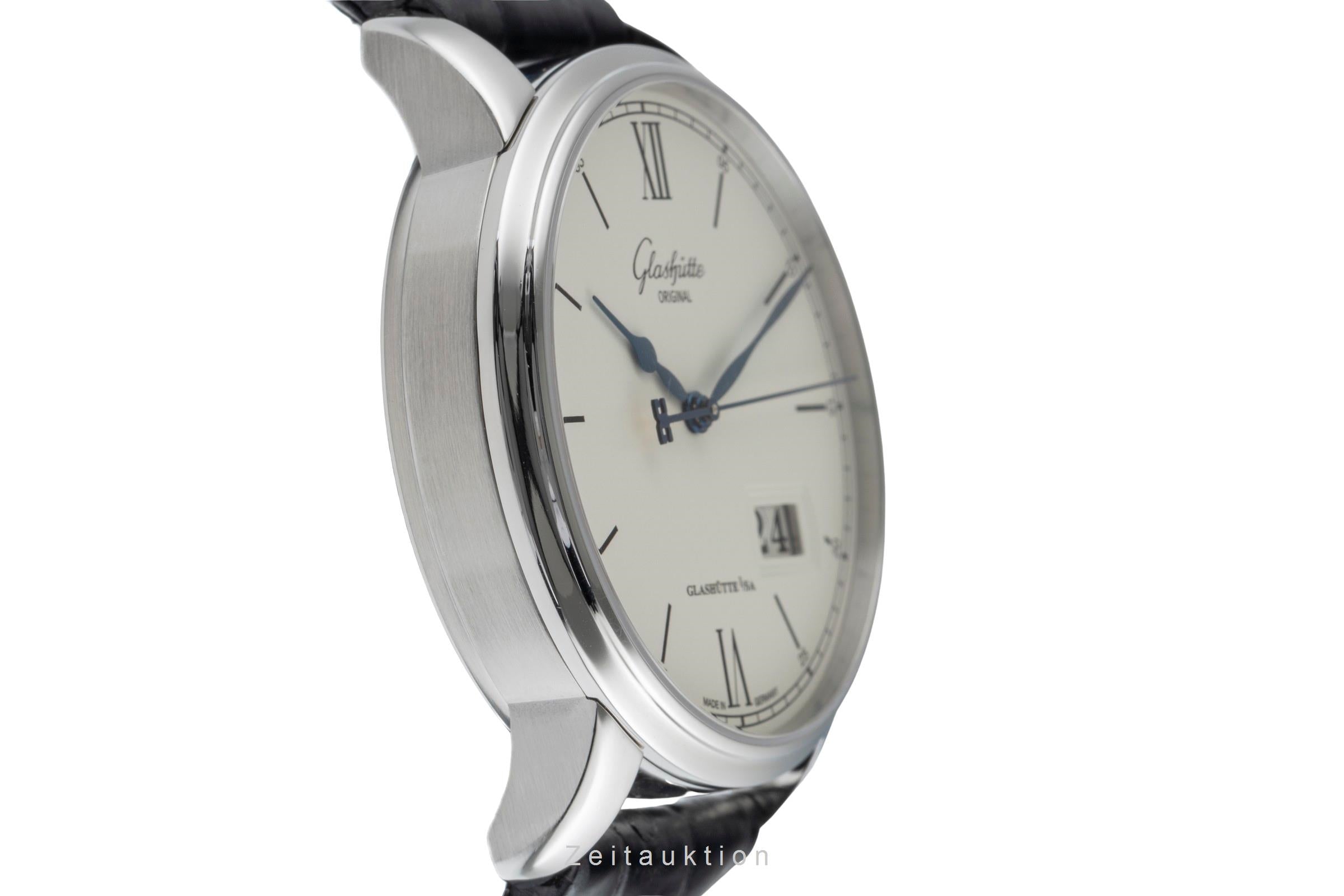 Glashütte Senator steel automatic men's watch 1-36-03-01-02-30 LP: 10700EUR  [2502469]
