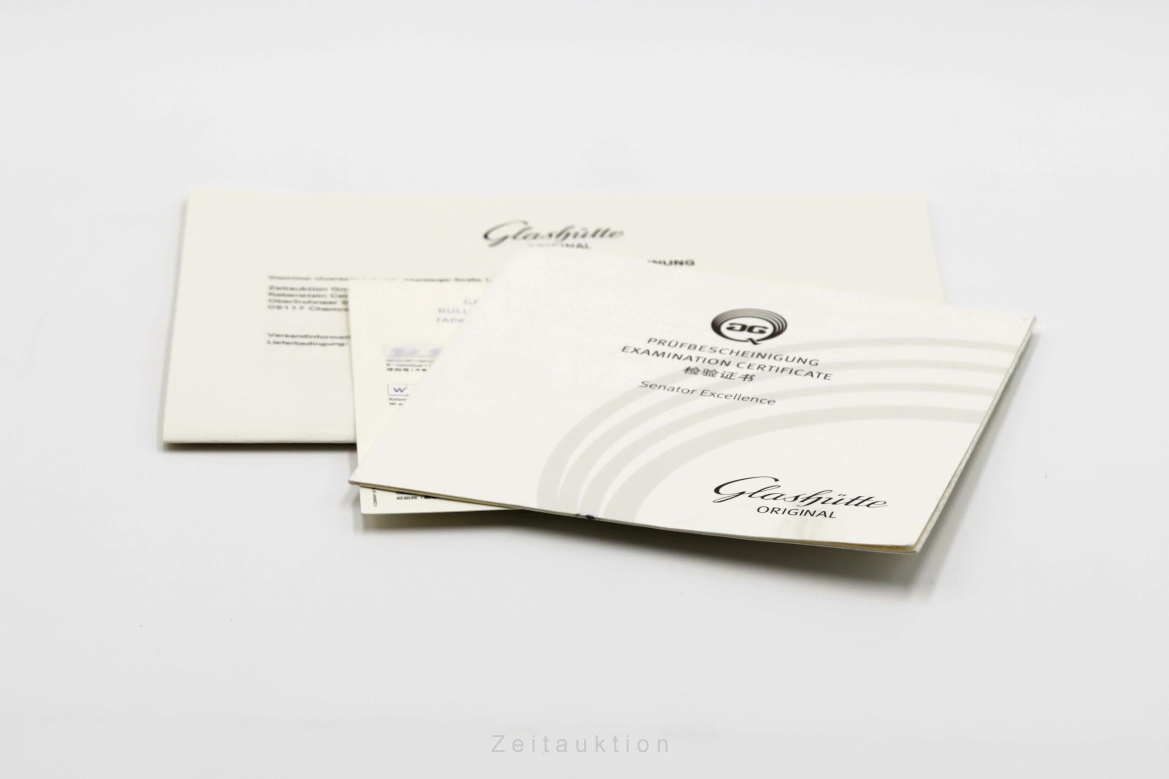 Glashütte Senator steel automatic men's watch 1-36-03-01-02-30 LP: 10700EUR  [2502469]