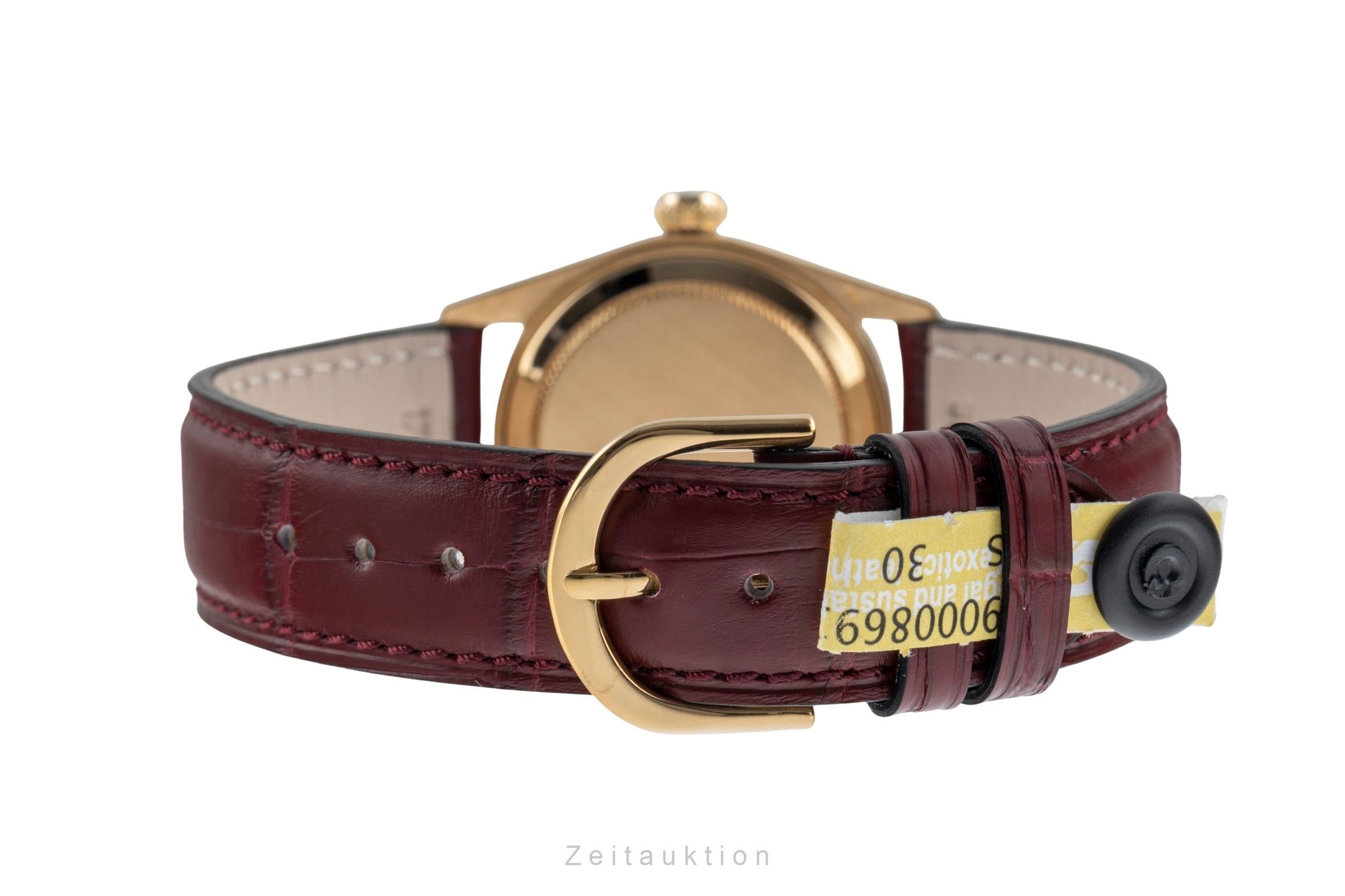 Rolex Date 18 ct gold automatic women's watch 6627  [2502473]