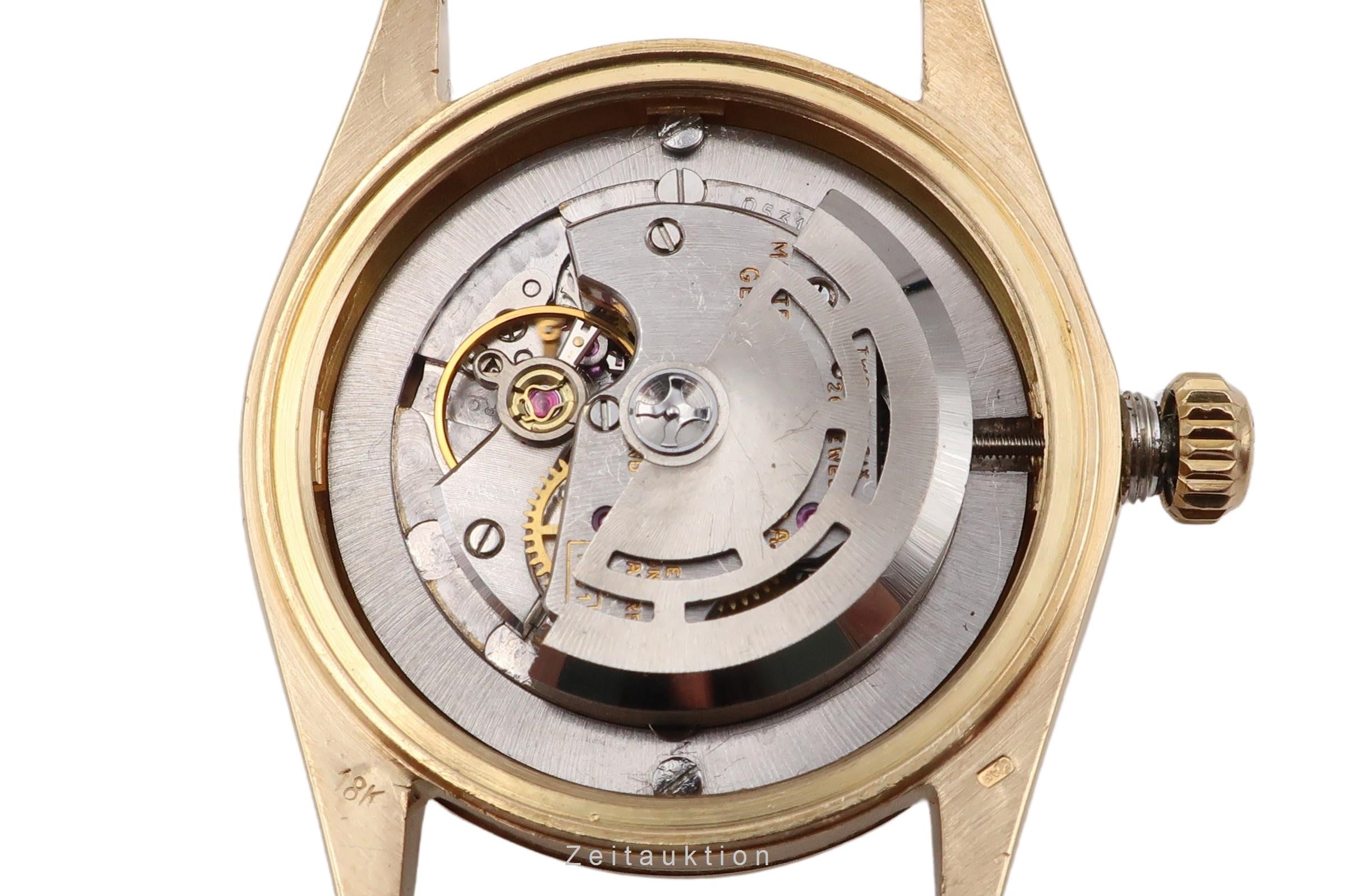 Rolex Date 18 ct gold automatic women's watch 6627  [2502473]