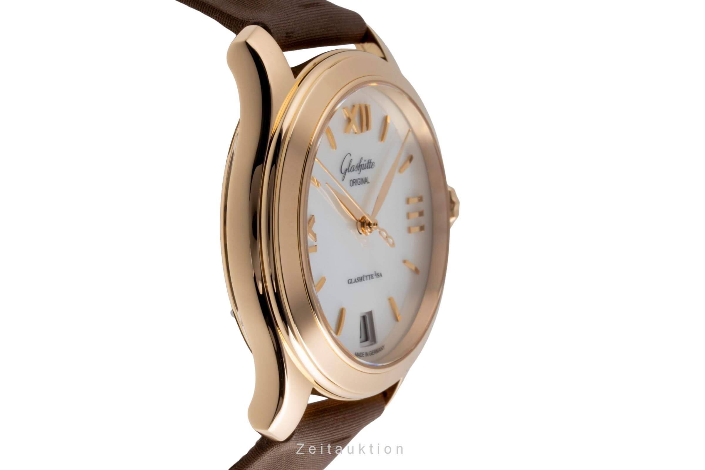 Glashütte Lady Serenade or 18 ct automatique montre pour femmes 39-22-09-01-44 LP: 13400EUR  [2502474]
