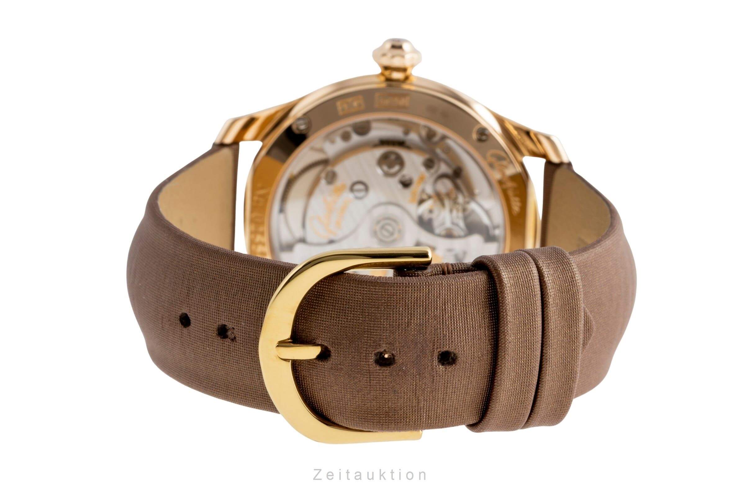 Glashütte Lady Serenade or 18 ct automatique montre pour femmes 39-22-09-01-44 LP: 13400EUR  [2502474]