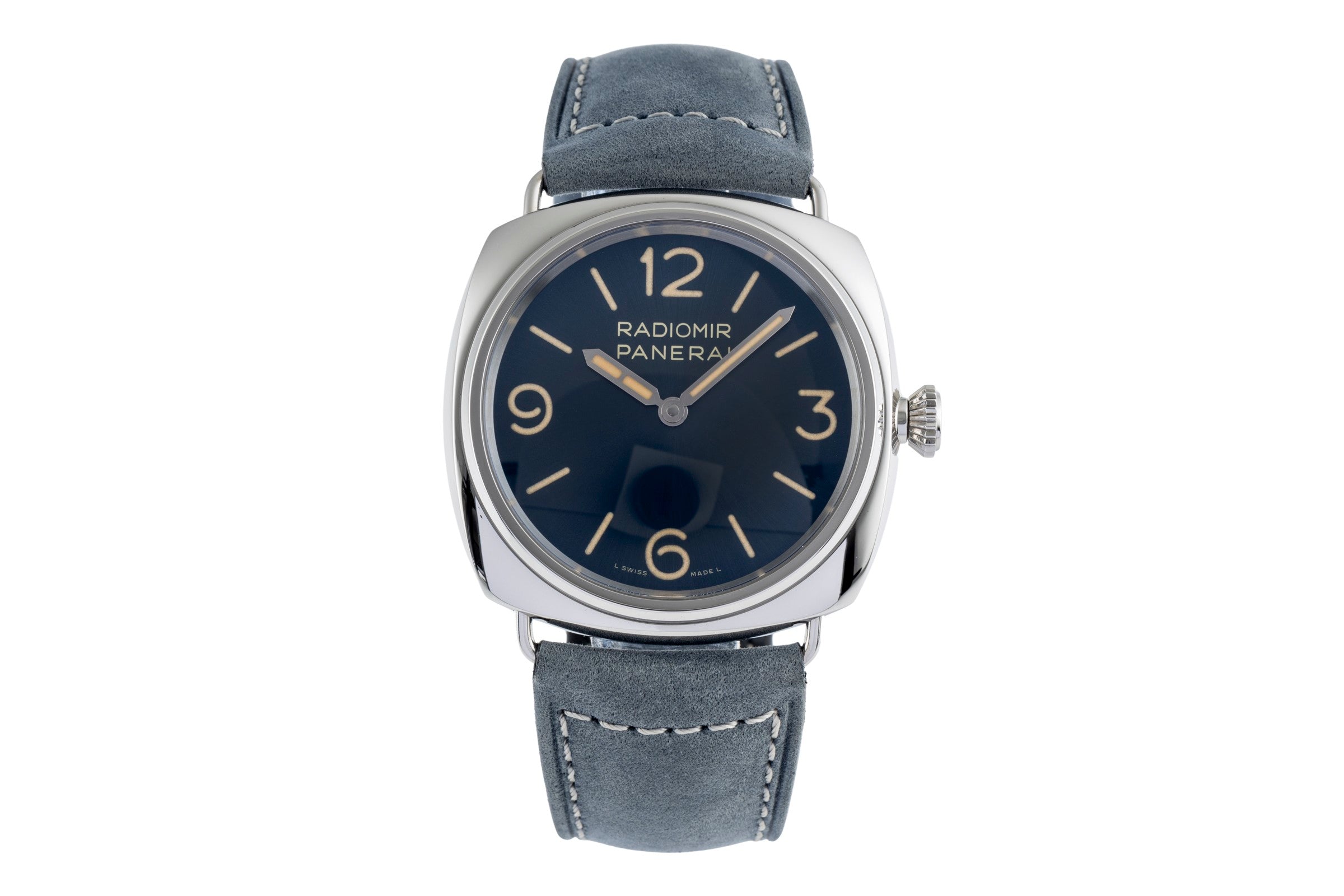 Panerai Radiomir acero cuerda manual reloj para caballeros PAM01383 LP: 5000EUR  [2502476]