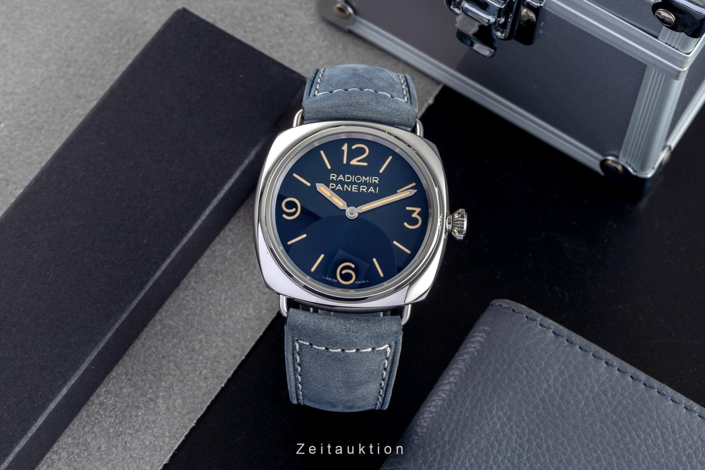 Panerai Radiomir steel manual winding men's watch PAM01383 LP: 5000EUR  [2502476]