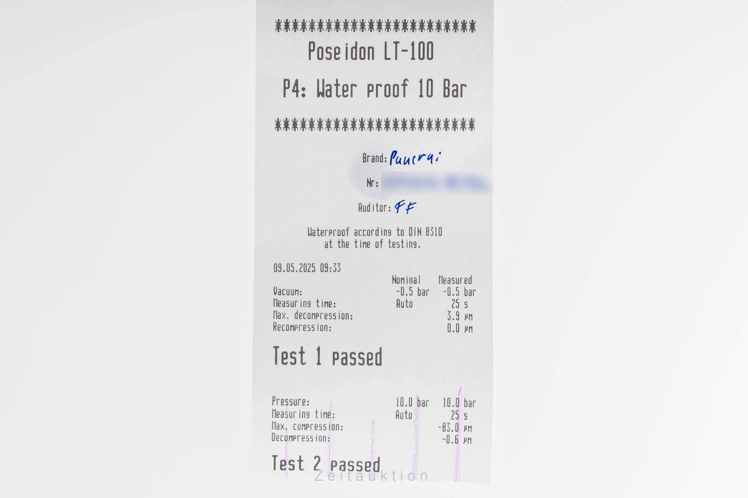 Panerai Radiomir steel manual winding men's watch PAM01383 LP: 5000EUR  [2502476]