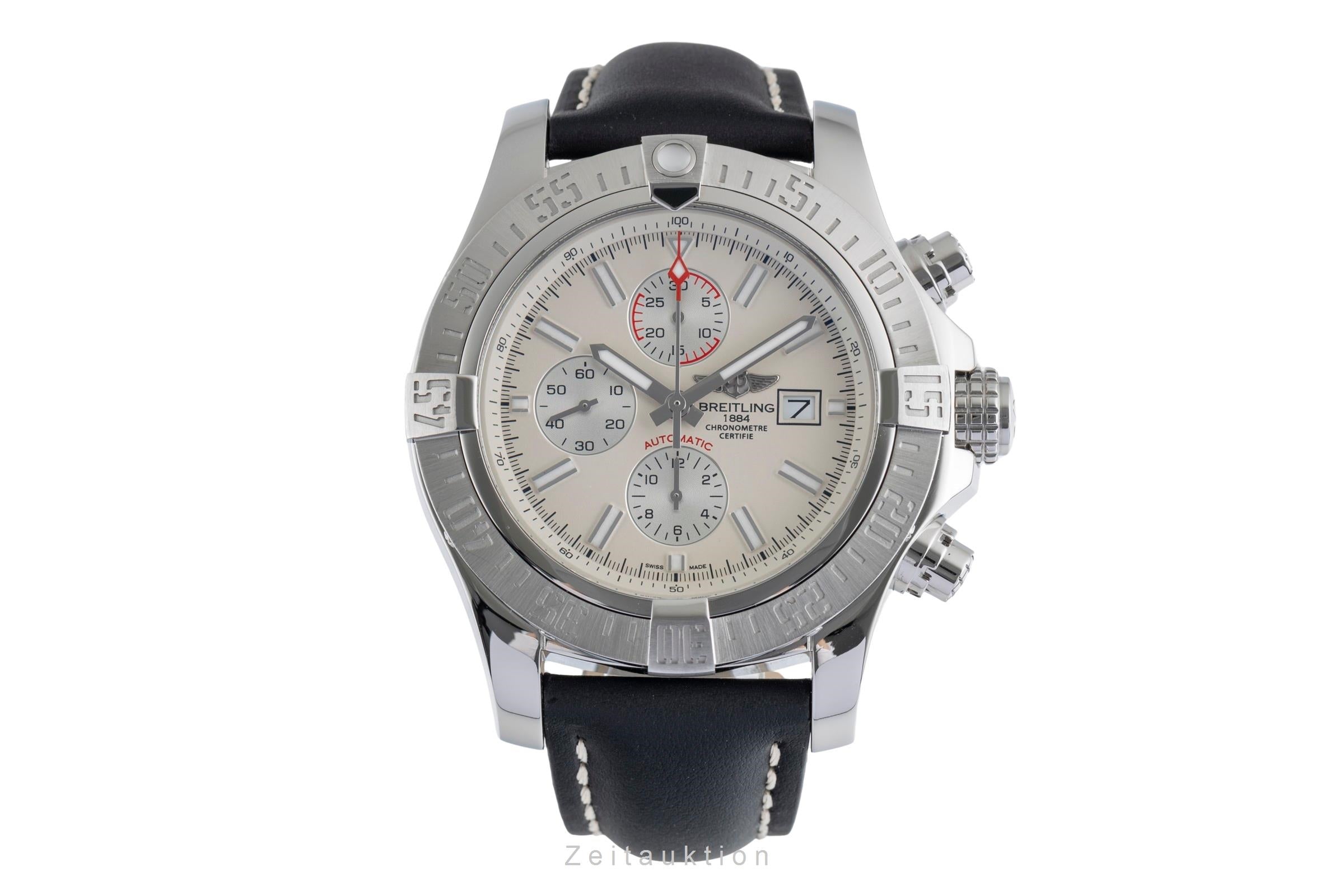 Breitling Super Avenger II Chrono Stahl Automatik Ref. A1337111/G779 B&P 2015 [2502477]