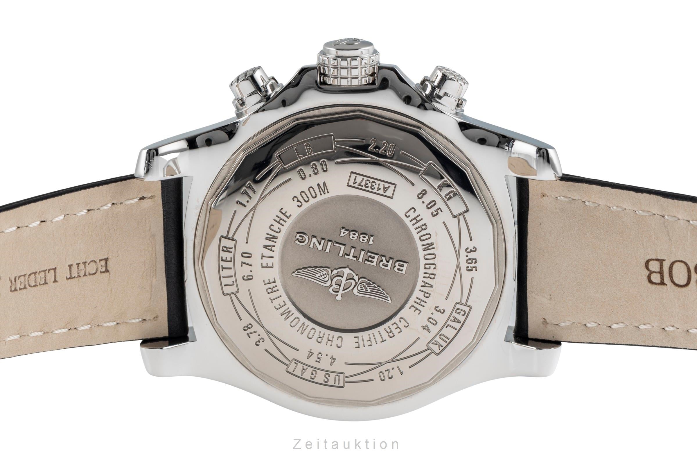 Breitling Super Avenger II chronograph steel automatic Kal. B13