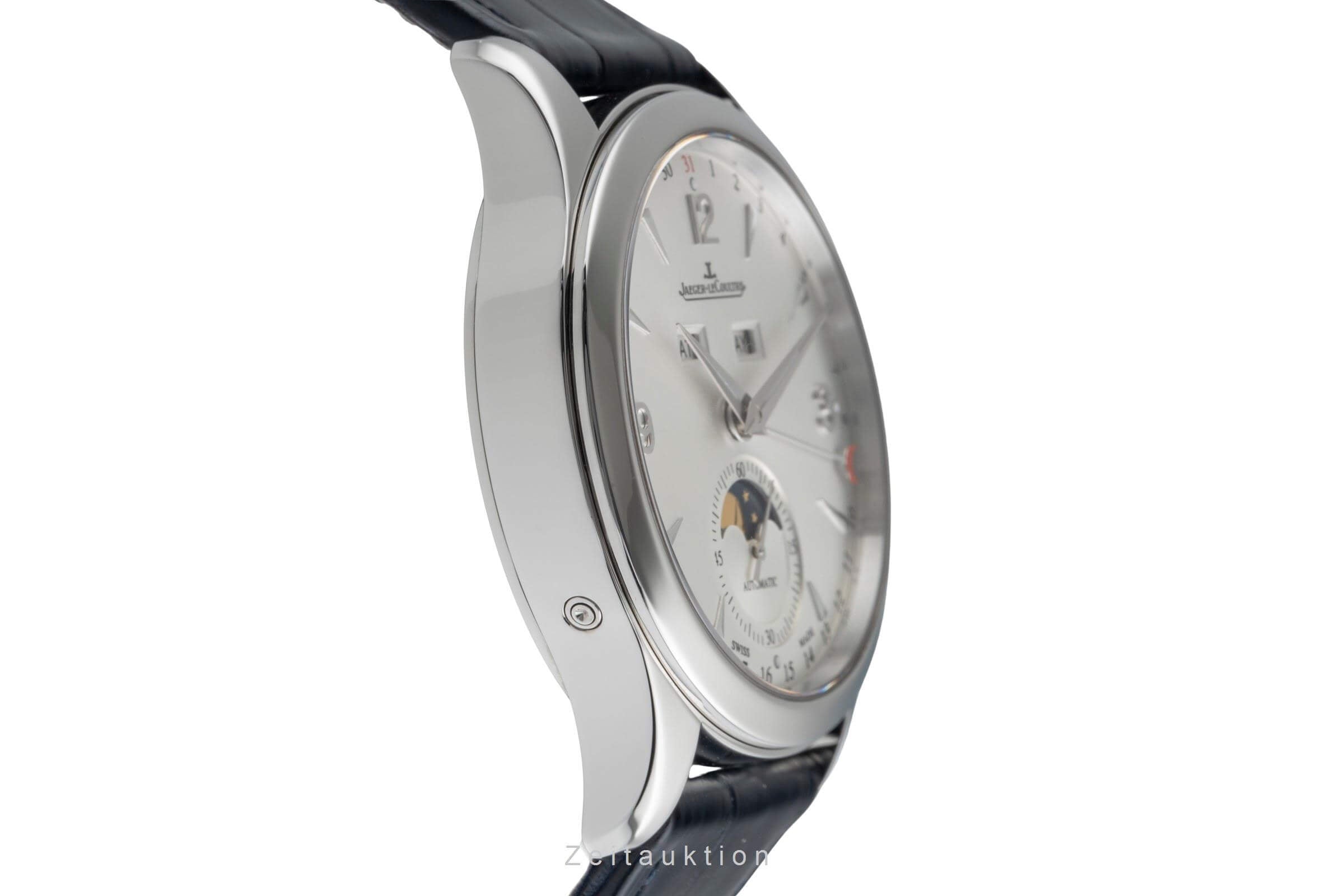 Jaeger LeCoultre Master Calendar acier automatique montre pour hommes Q1558420  176.8.12.S  [2502478]