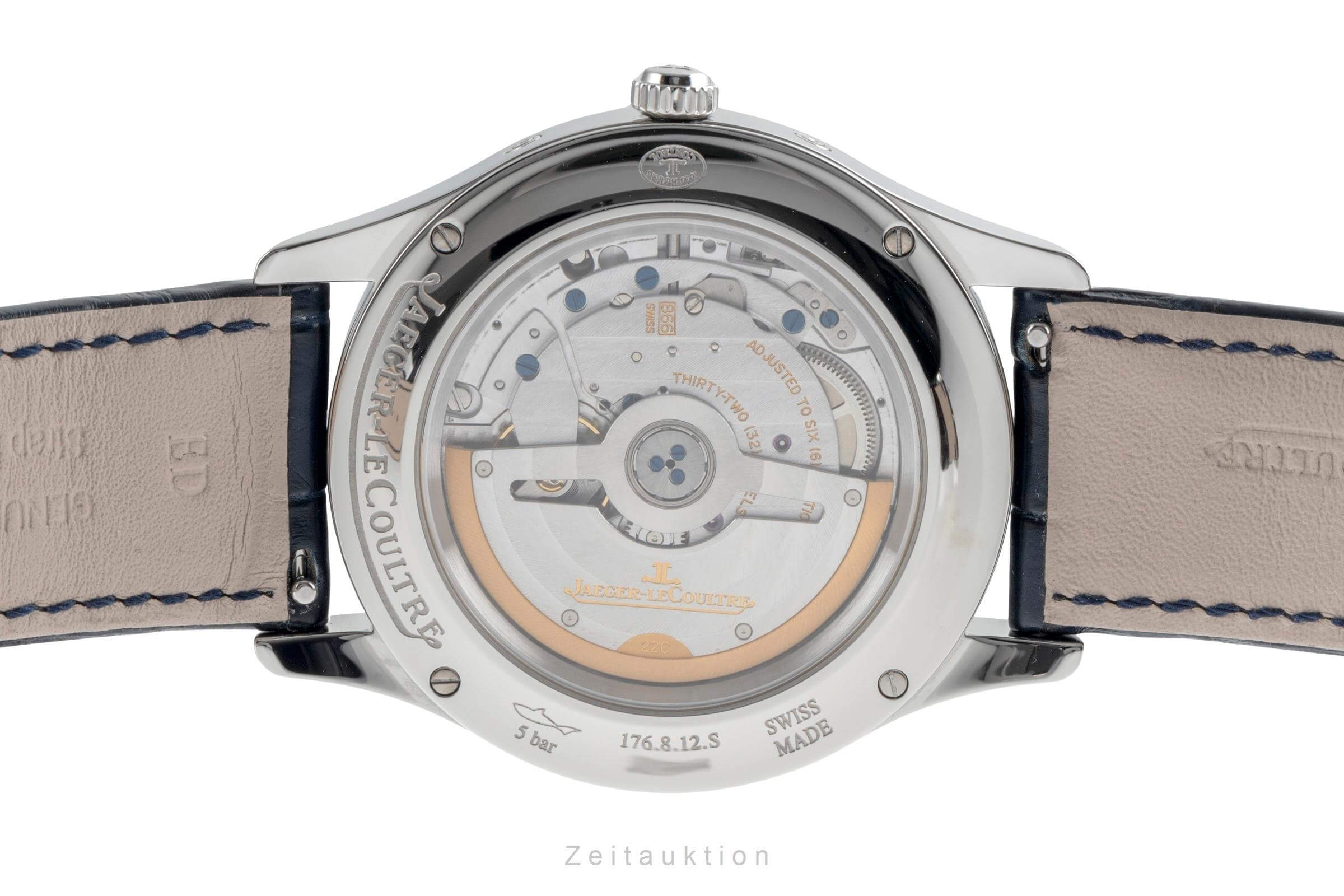 Jaeger LeCoultre Master Calendar acier automatique montre pour hommes Q1558420  176.8.12.S  [2502478]