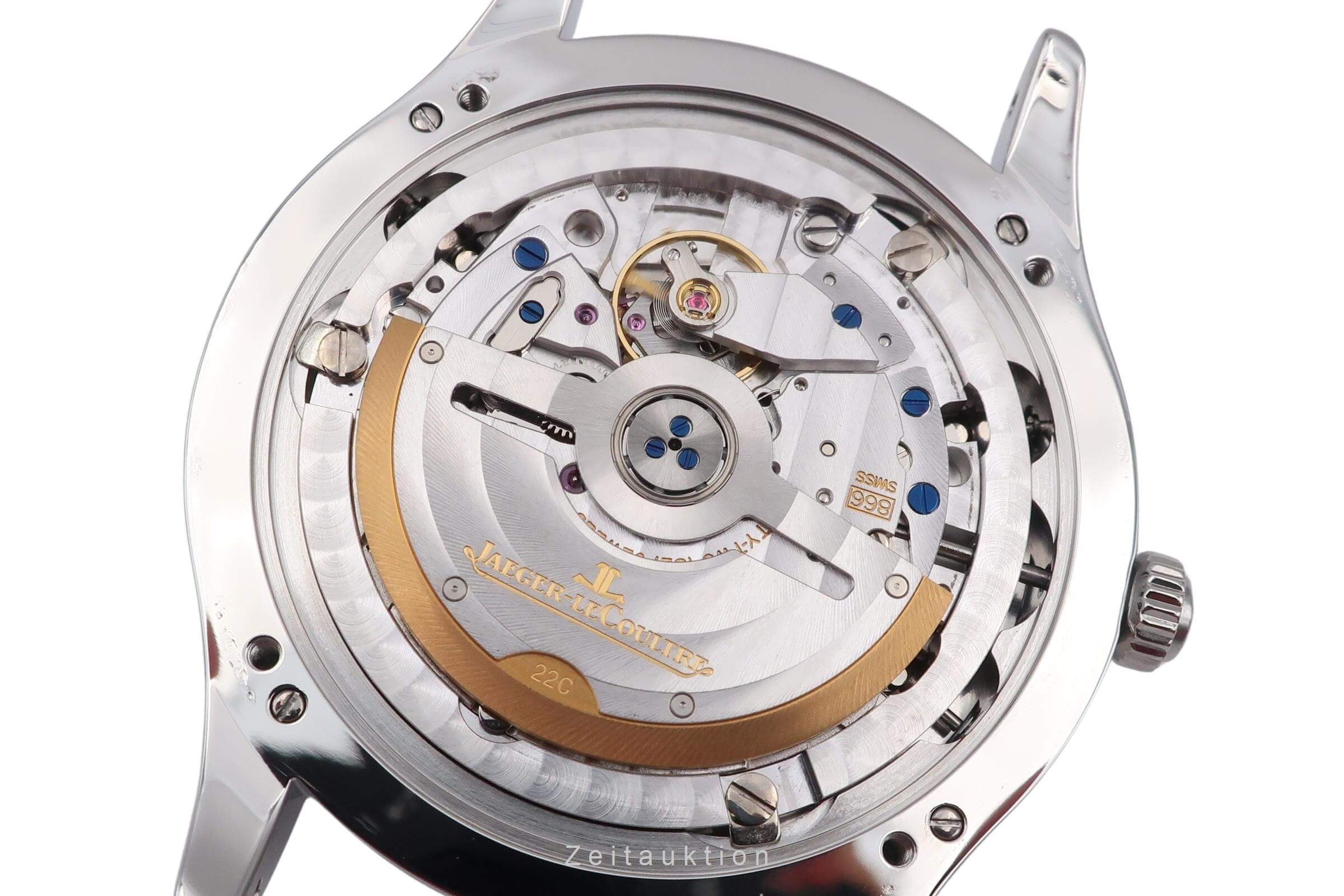 Jaeger LeCoultre Master Calendar acier automatique montre pour hommes Q1558420  176.8.12.S  [2502478]