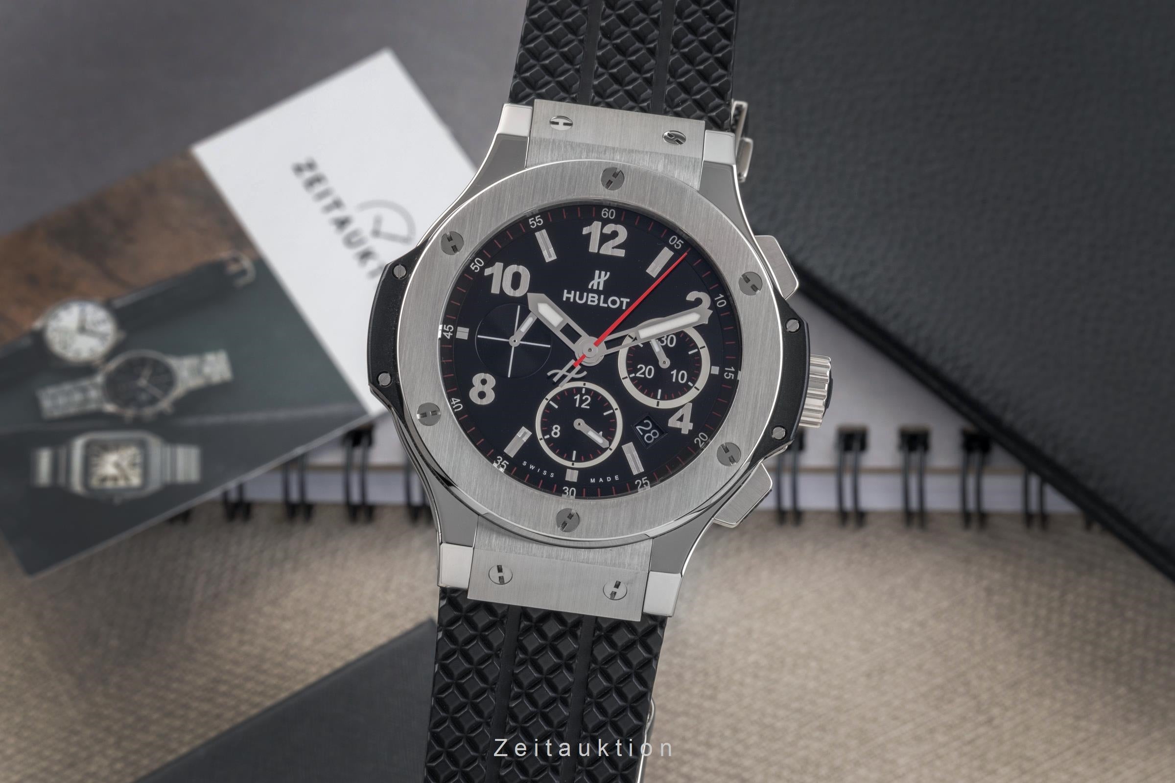 Hublot Big Bang chronograph steel automatic men's watch 301.SX.130.RX	 LP: 14100EUR  [2502479]