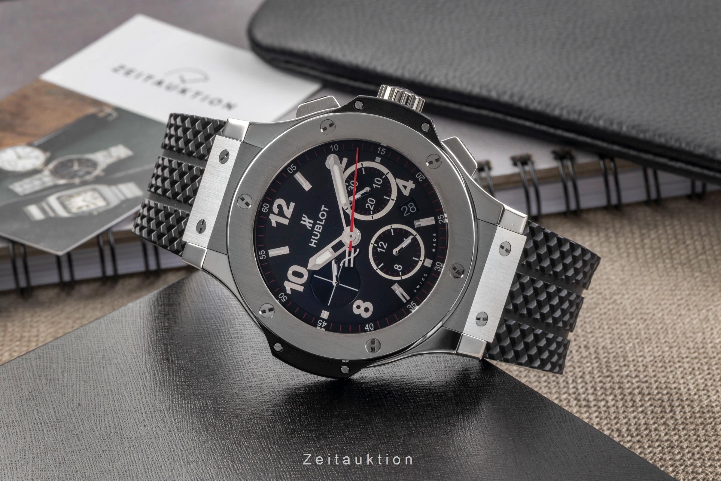 Hublot Big Bang chronograph steel automatic men's watch 301.SX.130.RX	 LP: 14100EUR  [2502479]