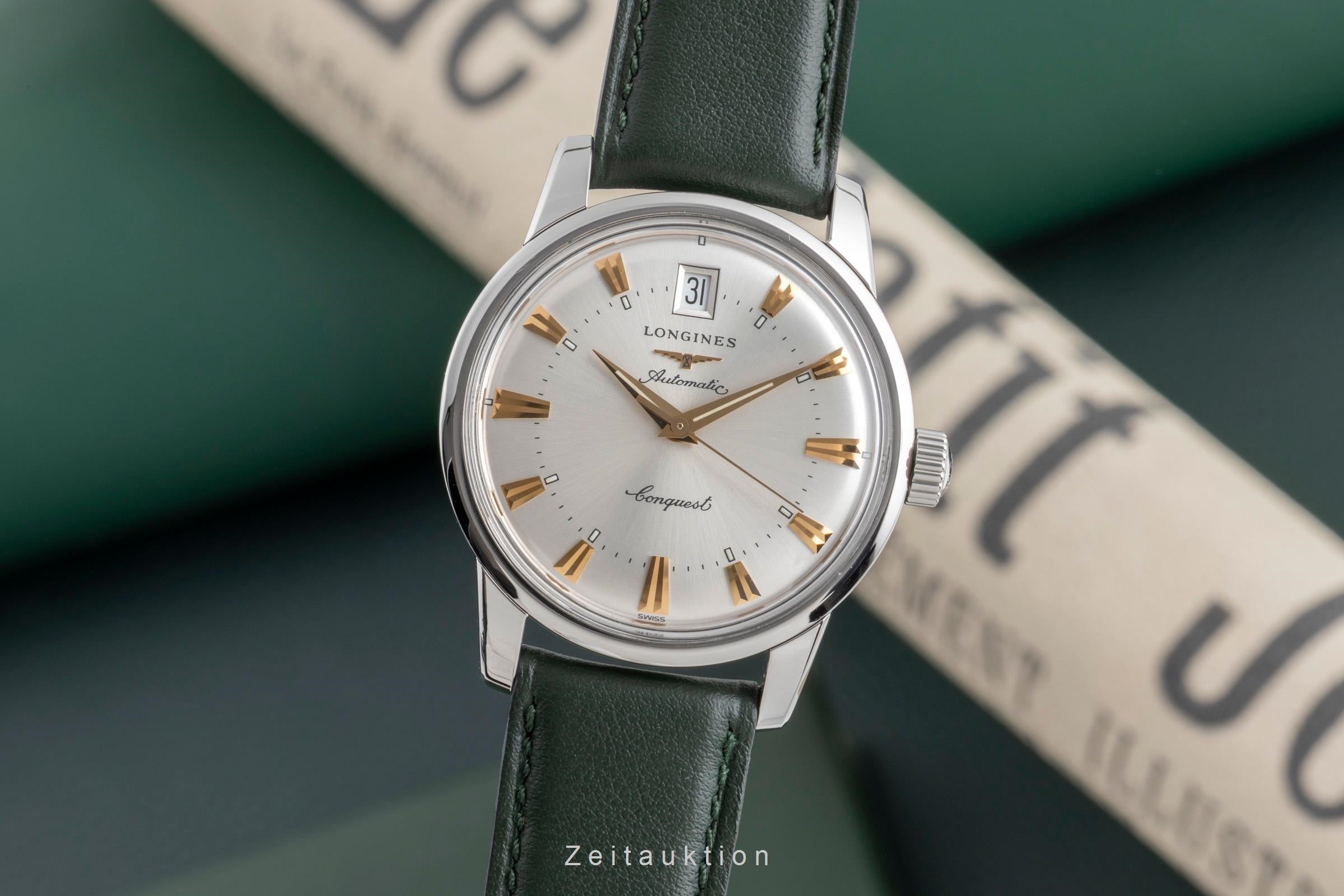 Longines Conquest acier automatique montre pour hommes L1.611.4  [2502481]