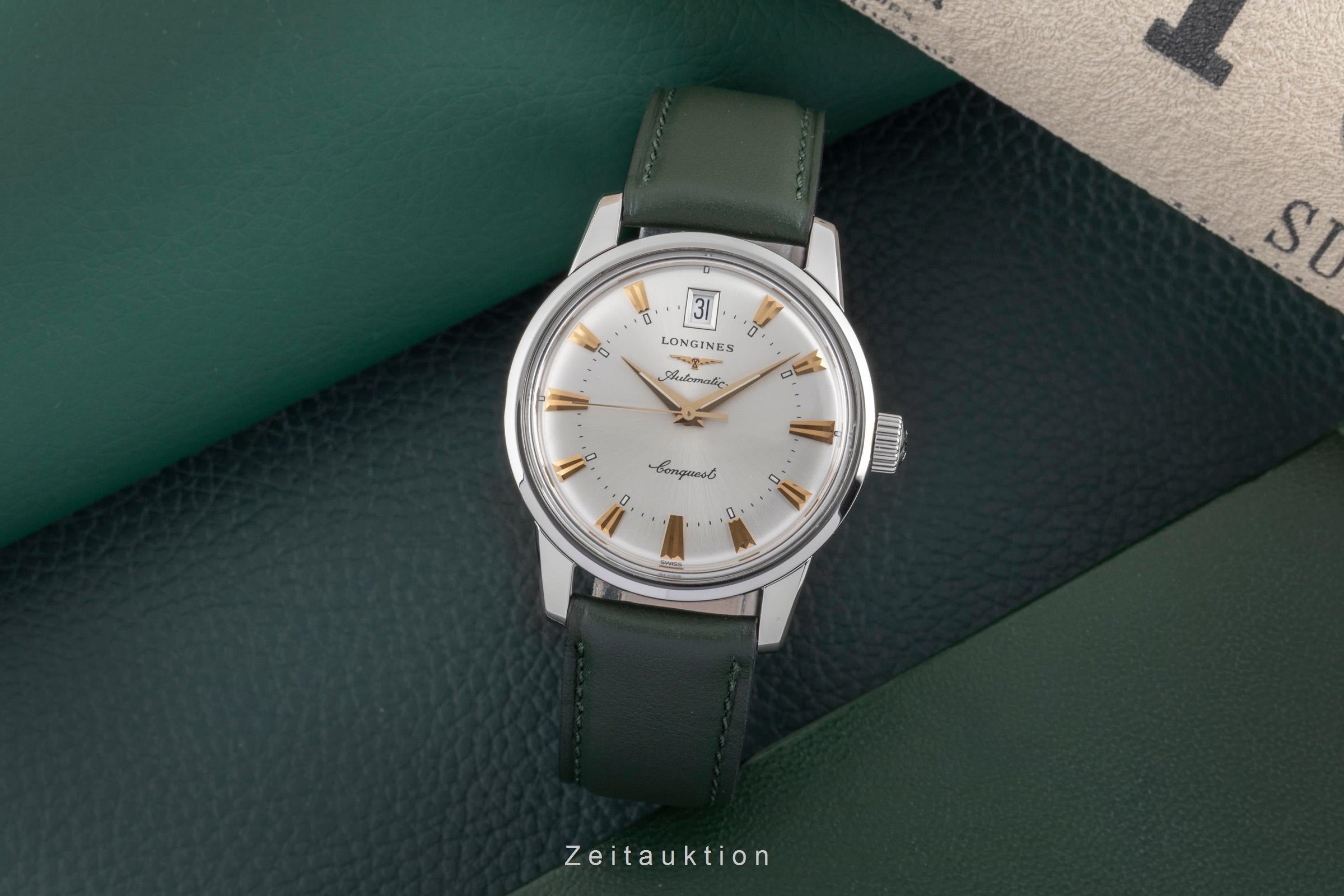 Longines Conquest acier automatique montre pour hommes L1.611.4  [2502481]