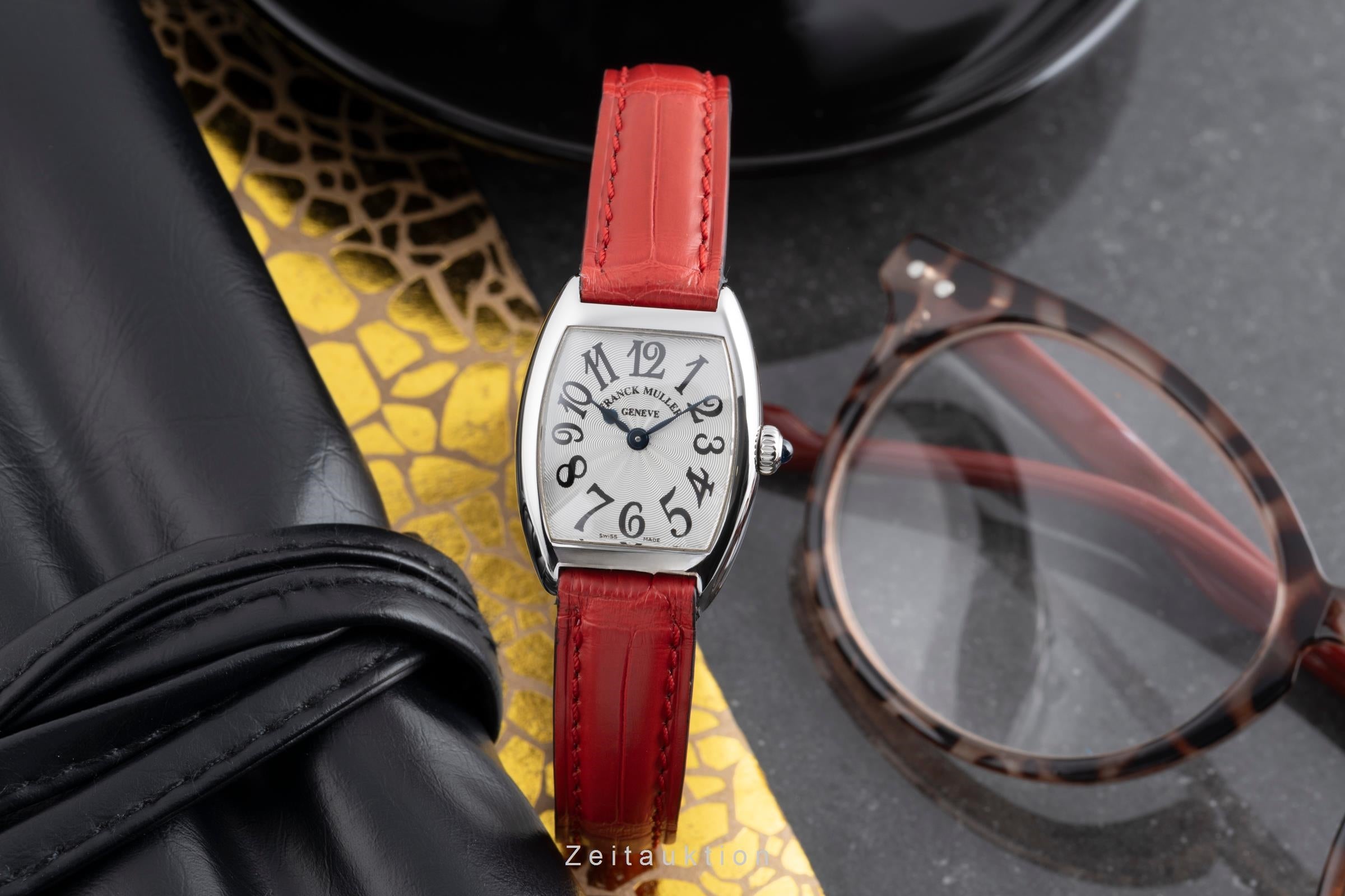 Franck Muller Cintree Curvex Quarz Stahl Damenuhr Ref. 2251 QZ  [2502489]