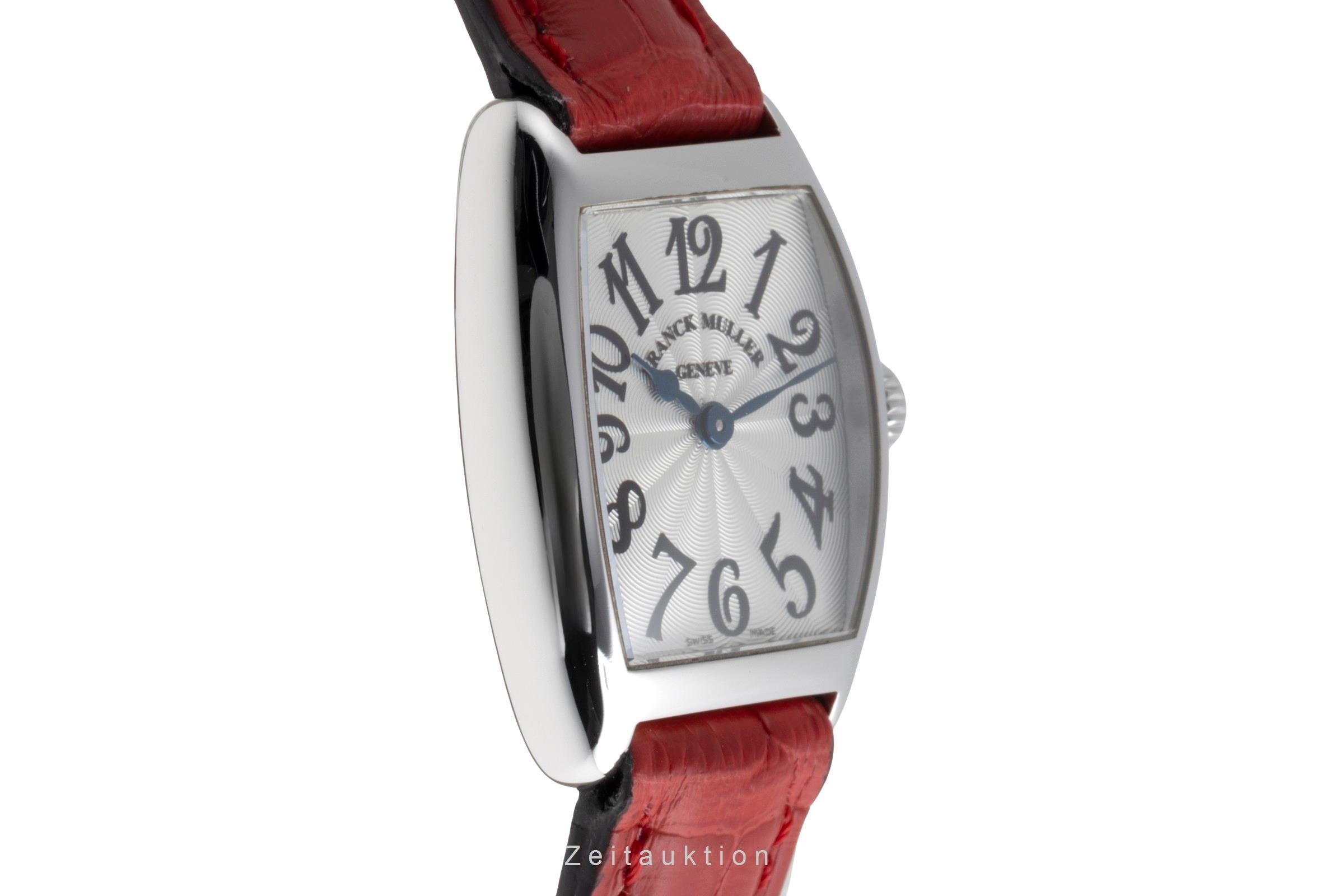 Franck Muller Cintree Curvex Quarz Stahl Damenuhr Ref. 2251 QZ  [2502489]
