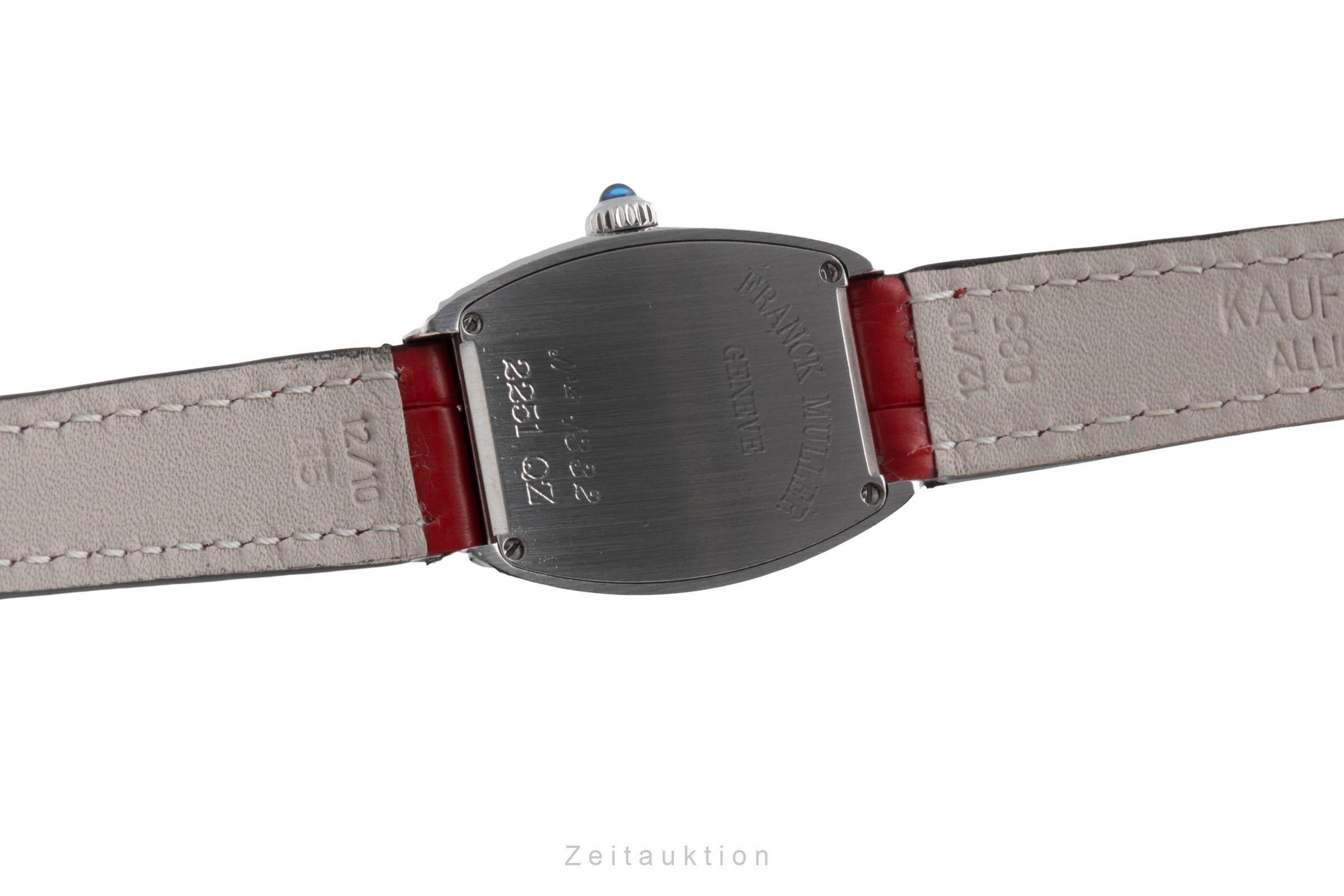 Franck Muller Cintree Curvex Quarz Stahl Damenuhr Ref. 2251 QZ  [2502489]