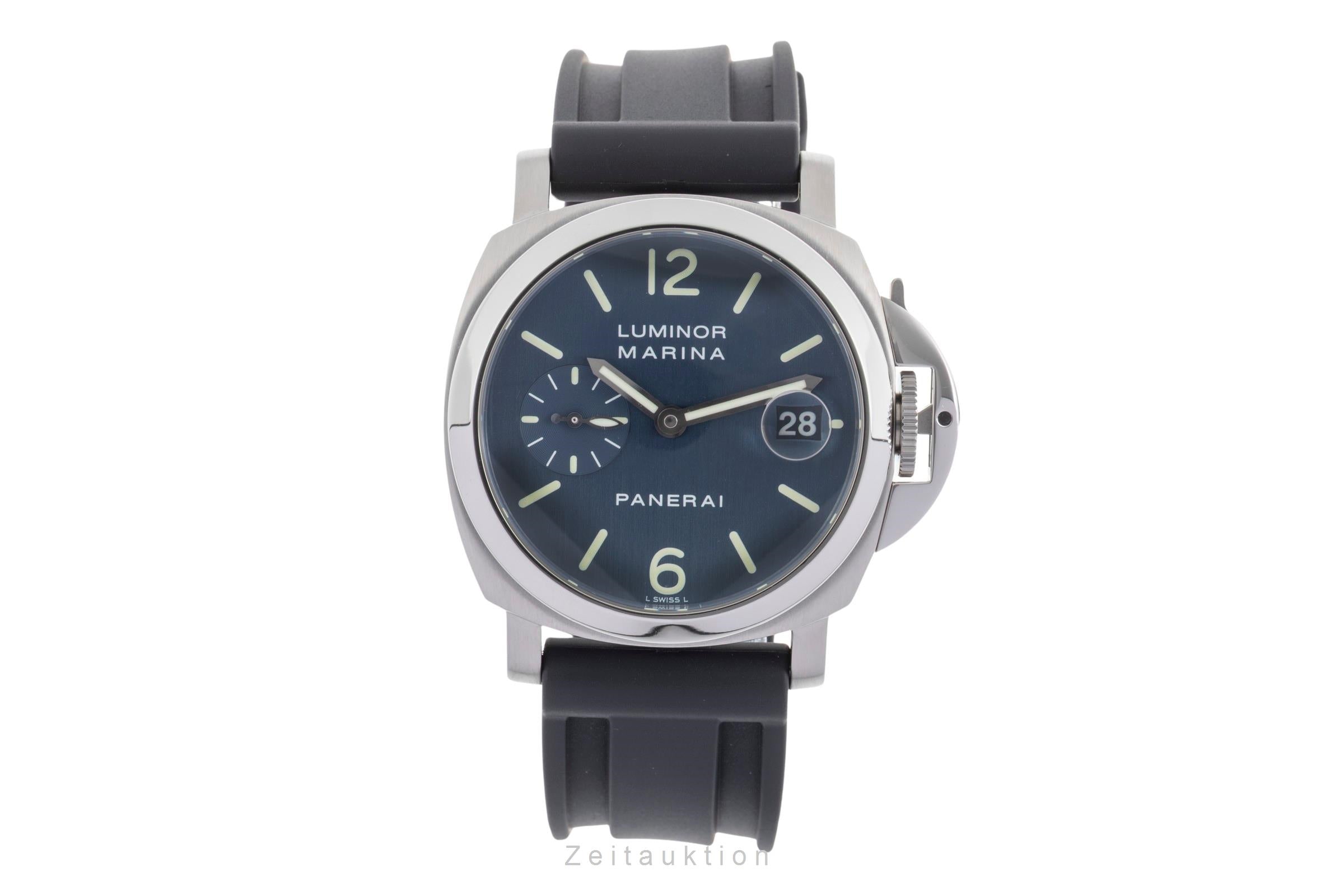 Panerai Luminor Marina acero automático reloj para caballeros PAM00120  [2502490]
