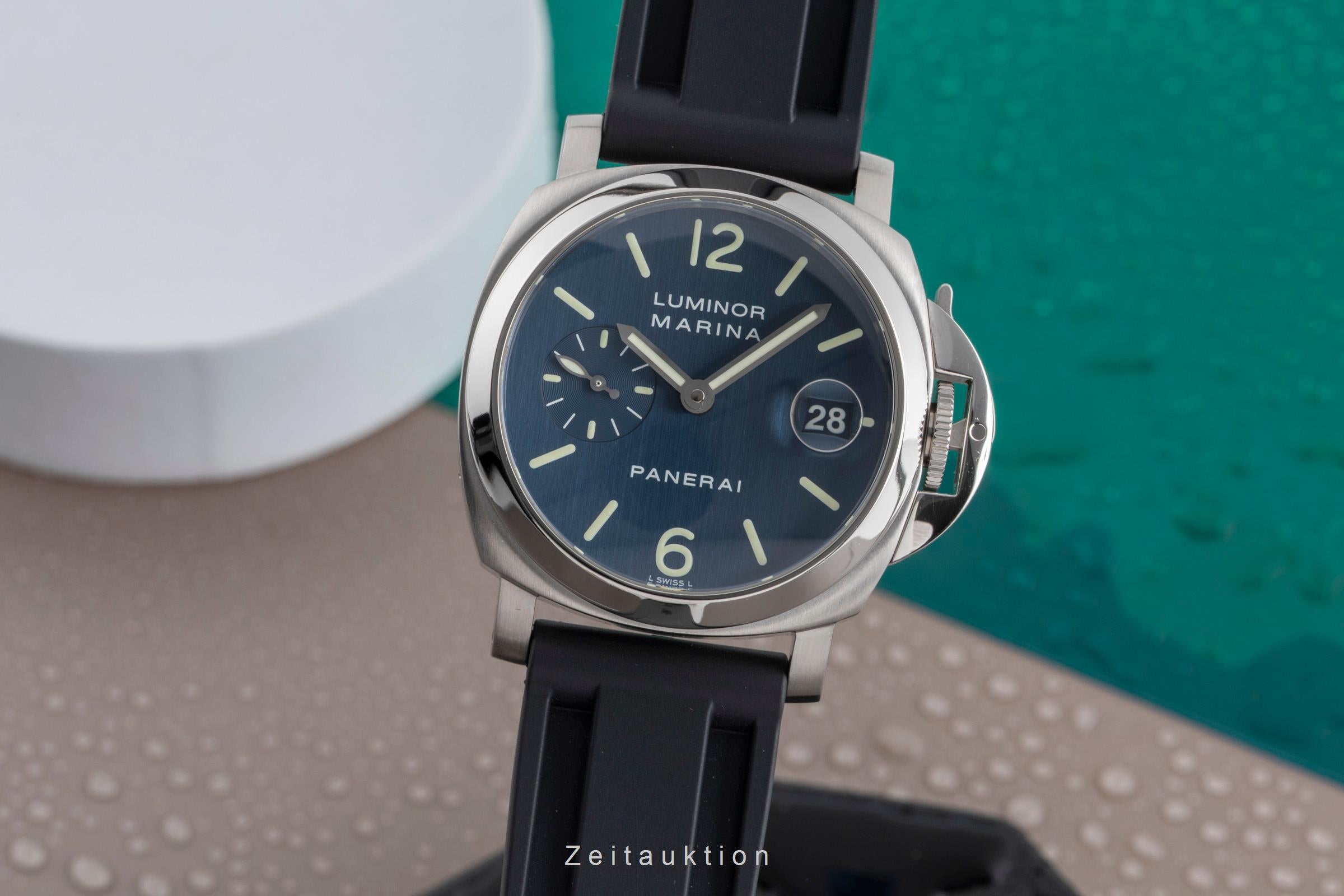 Panerai Luminor Marina acero automático reloj para caballeros PAM00120  [2502490]