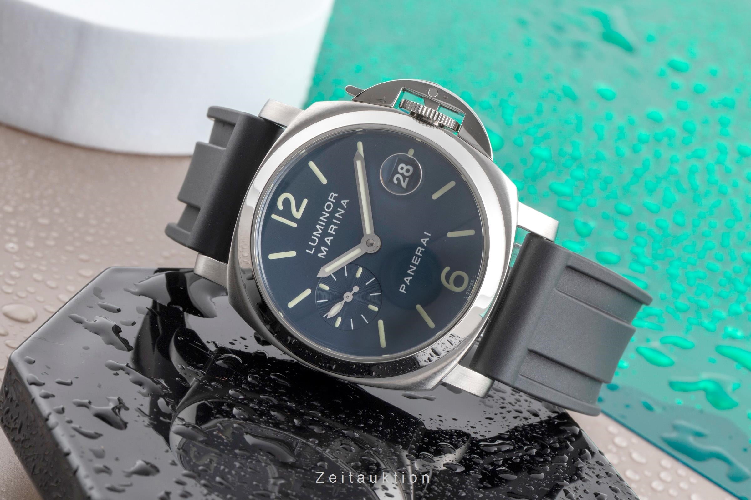 Panerai Luminor Marina acero automático reloj para caballeros PAM00120  [2502490]