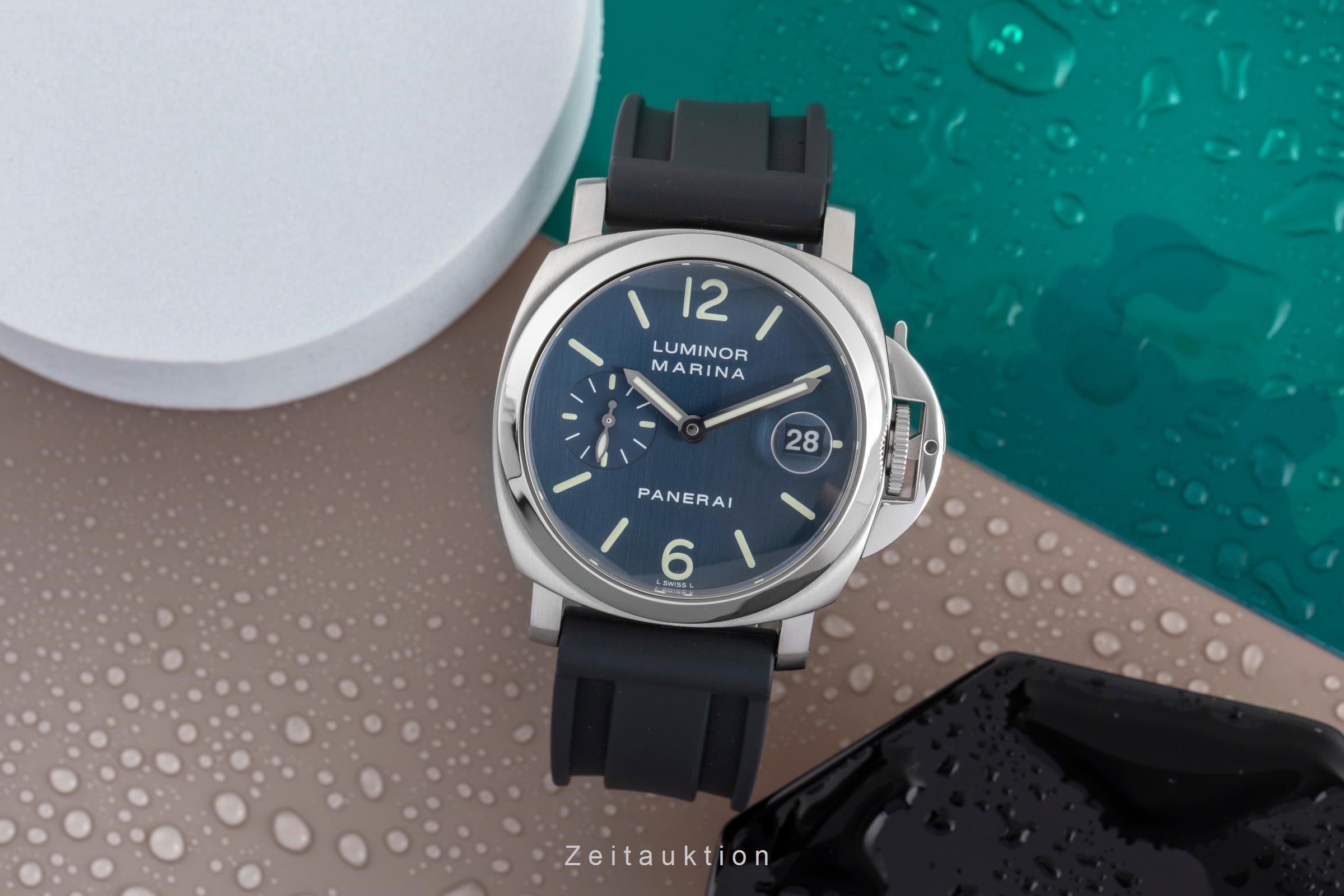 Panerai Luminor Marina acero automático reloj para caballeros PAM00120  [2502490]