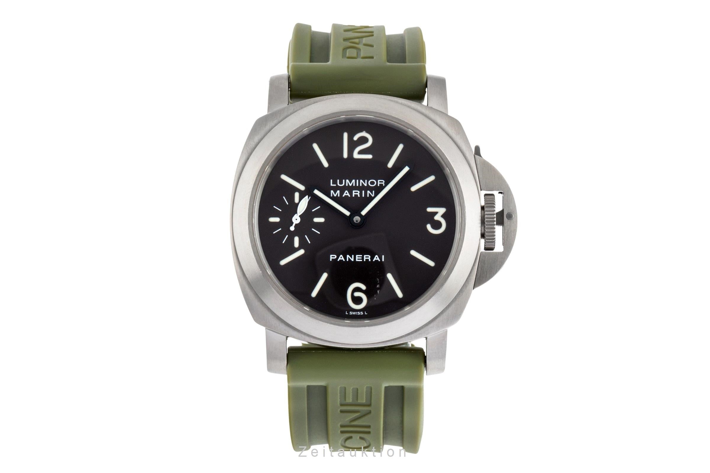 Panerai Luminor Marina titane  à remontage manuel montre pour hommes PAM00061  [2502491]