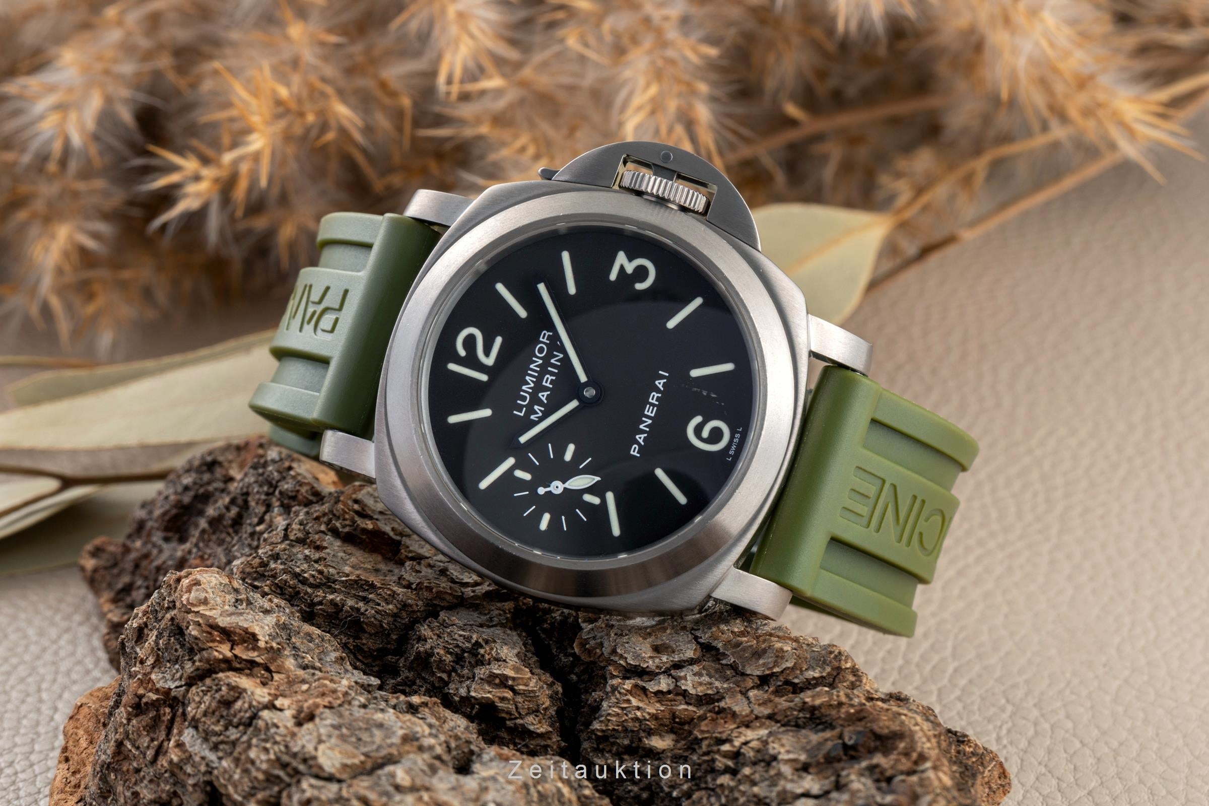 Panerai Luminor Marina titane  à remontage manuel montre pour hommes PAM00061  [2502491]