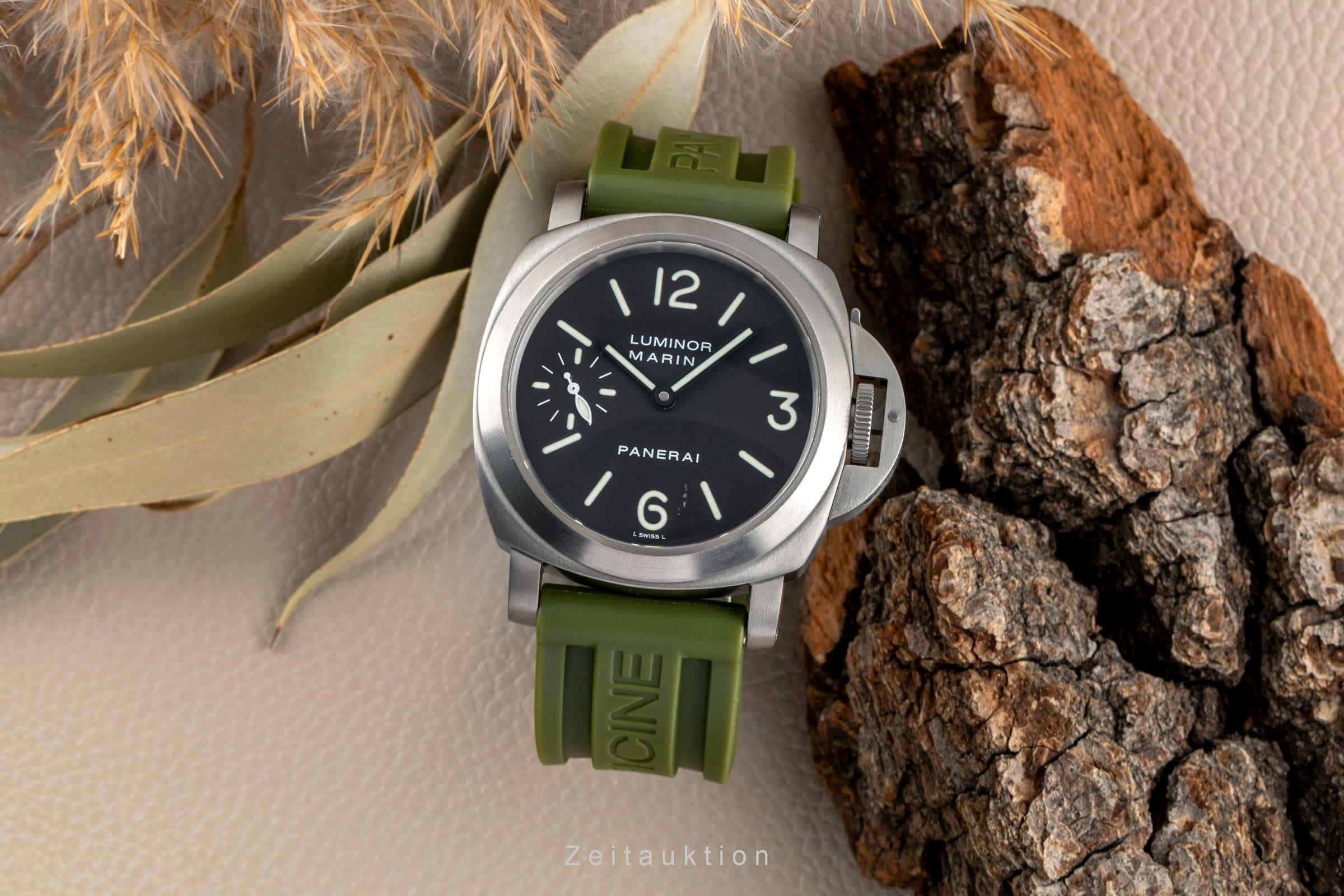 Panerai Luminor Marina titane  à remontage manuel montre pour hommes PAM00061  [2502491]