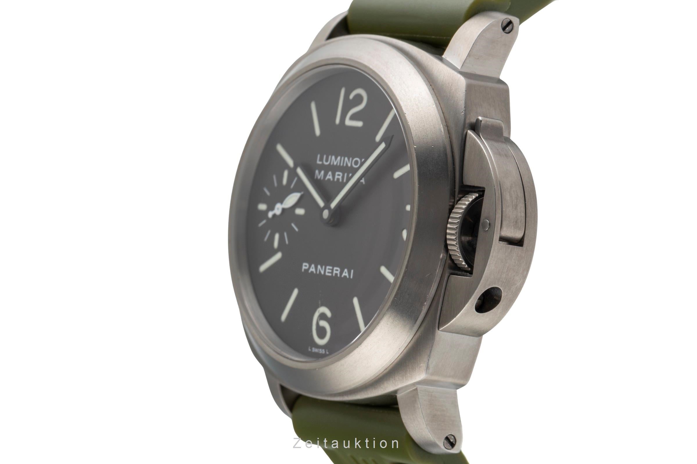 Panerai Luminor Marina titane  à remontage manuel montre pour hommes PAM00061  [2502491]