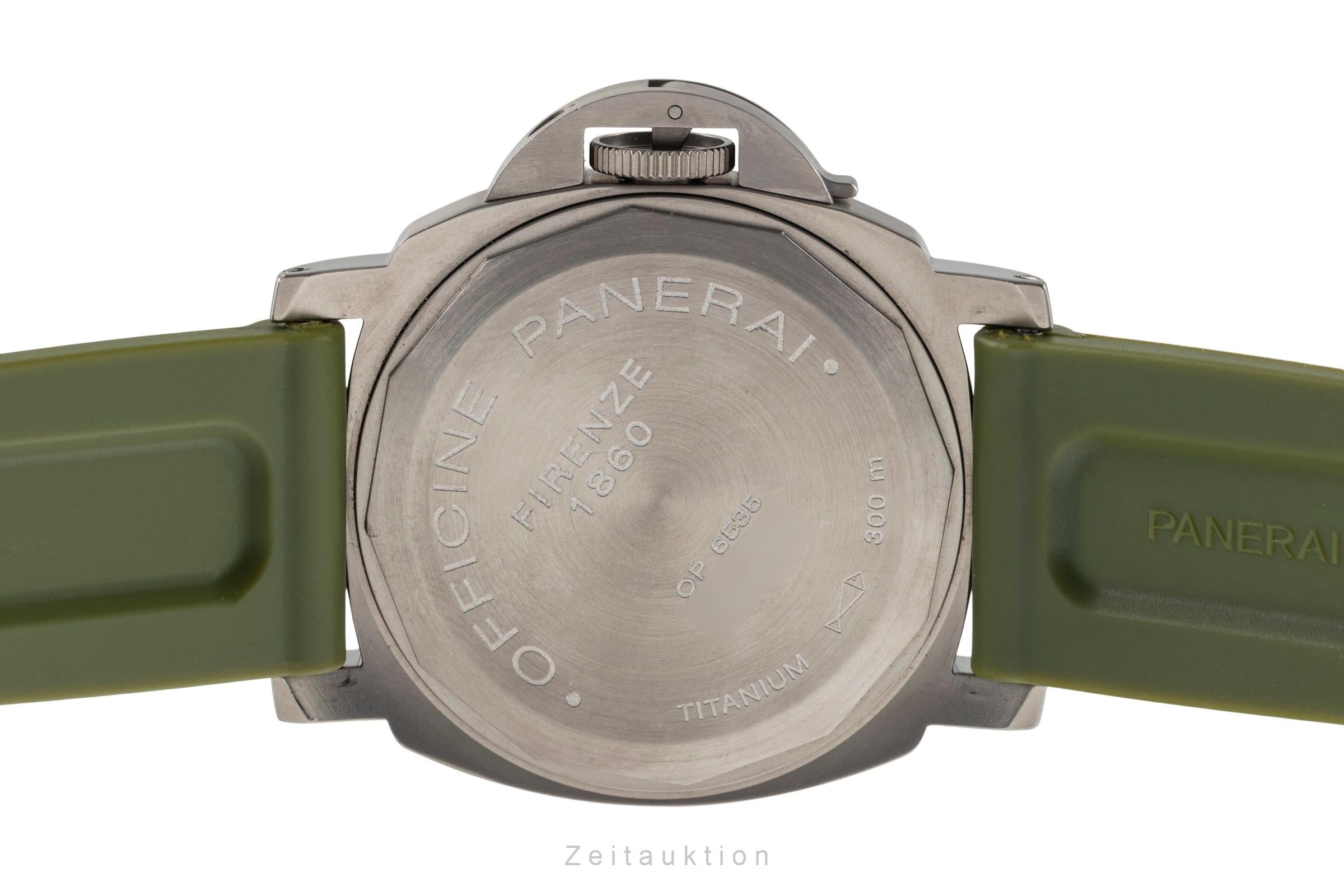 Panerai Luminor Marina titane  à remontage manuel montre pour hommes PAM00061  [2502491]