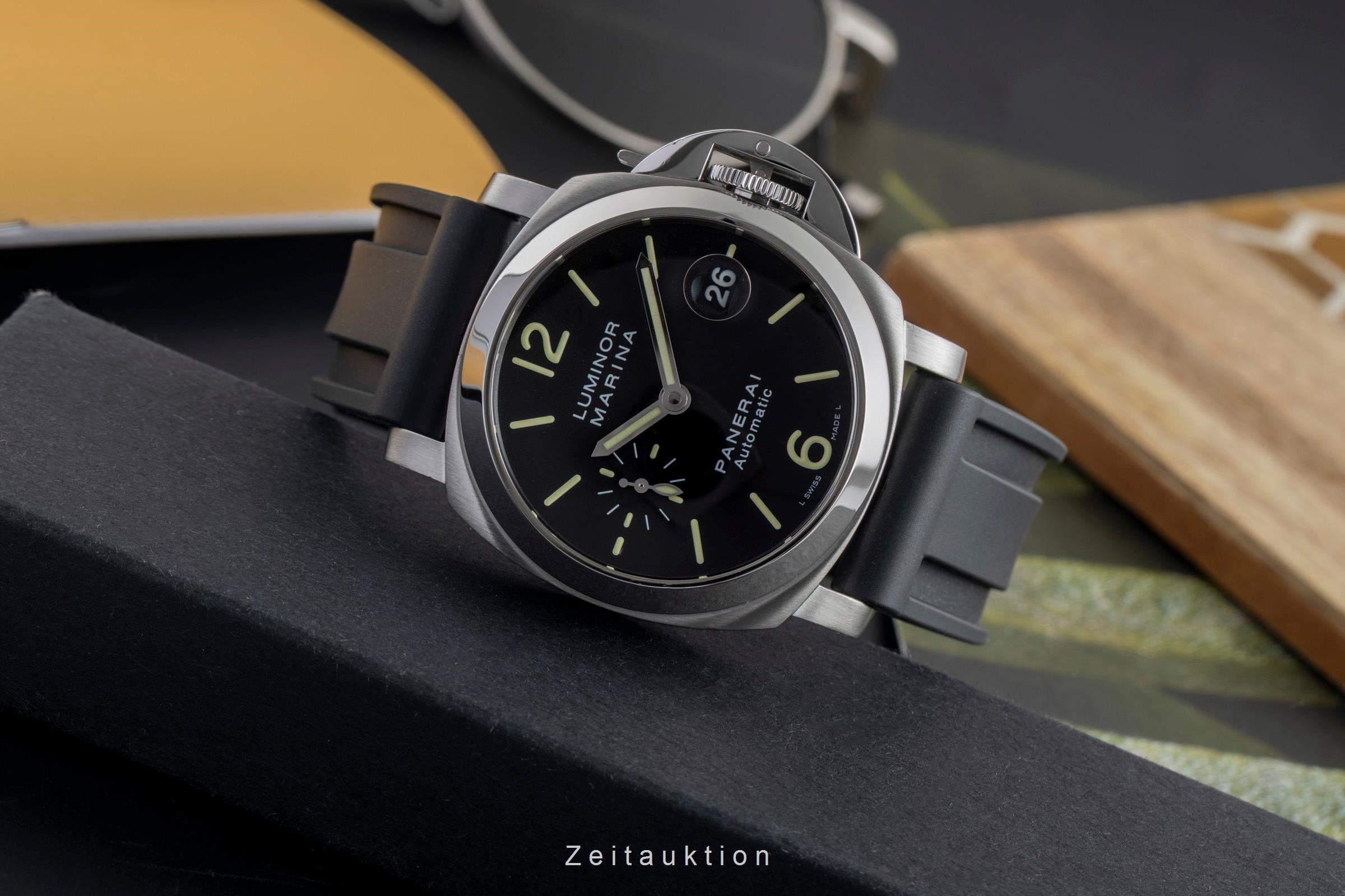 Panerai Luminor Marina acero automático reloj para caballeros PAM00298  [2502493]