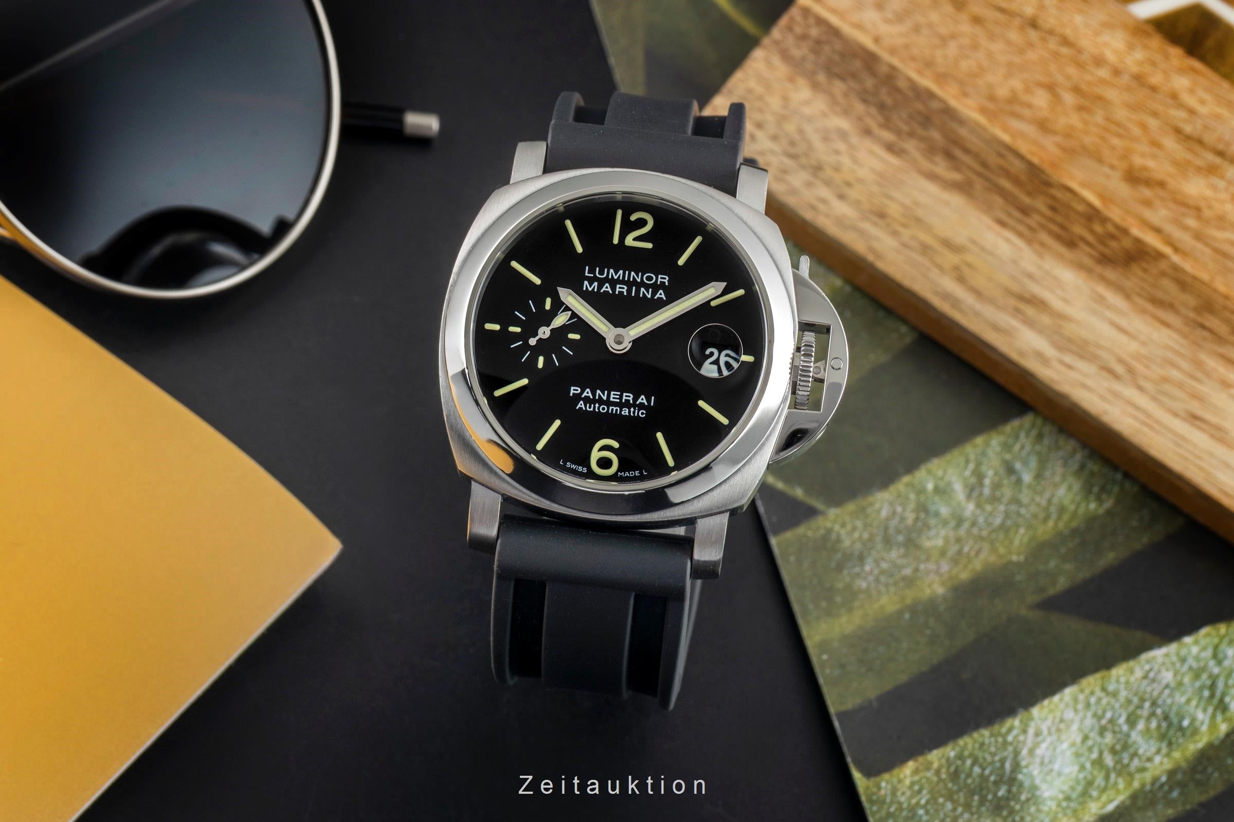 Panerai Luminor Marina acero automático reloj para caballeros PAM00298  [2502493]