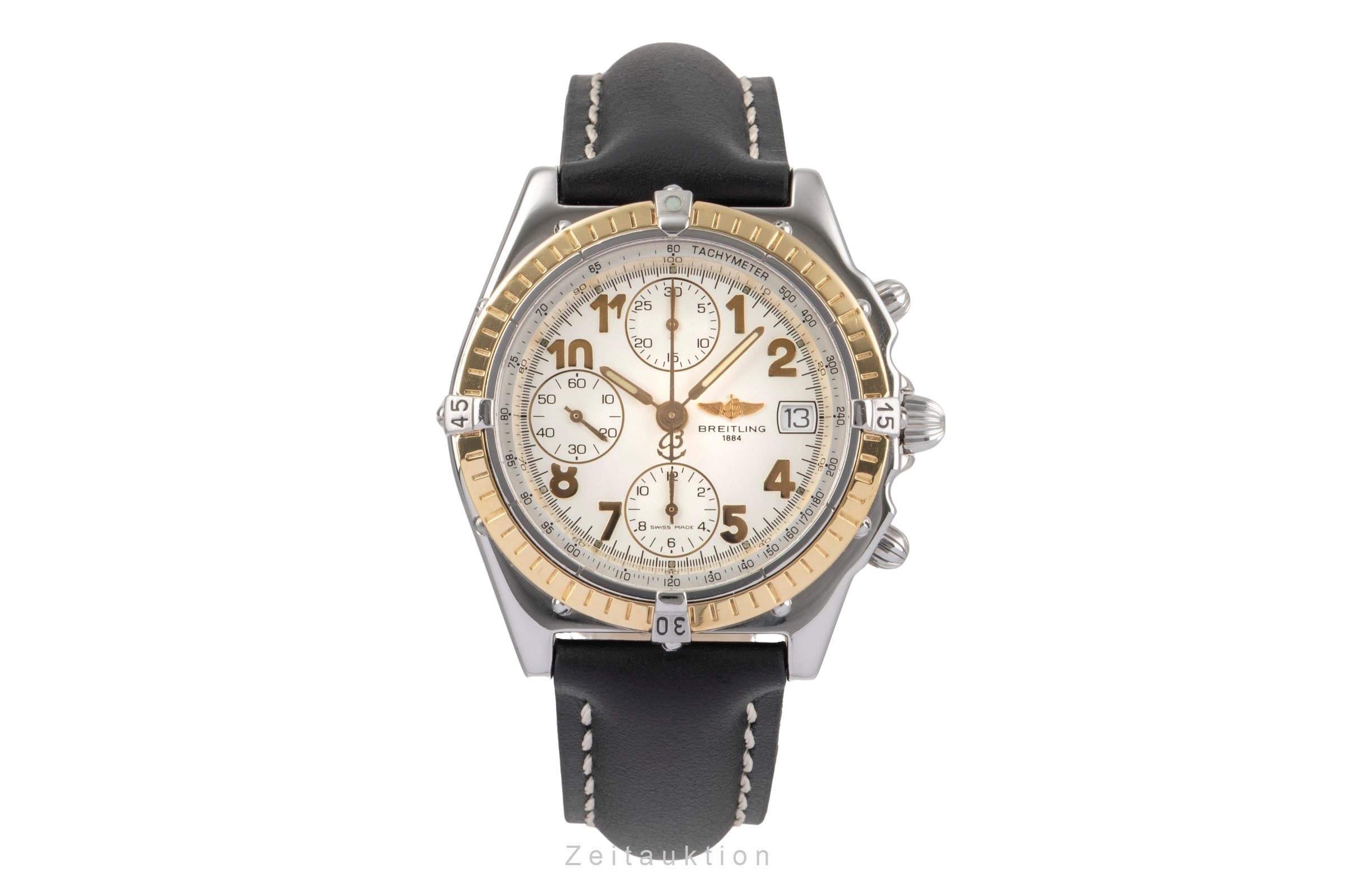 Breitling Chronomat chronographe acier / or  automatique montre pour hommes D13050.1  [2502496]