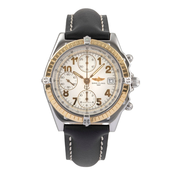 Breitling Chronomat chronographe acier / or  automatique montre pour hommes D13050.1  [2502496]