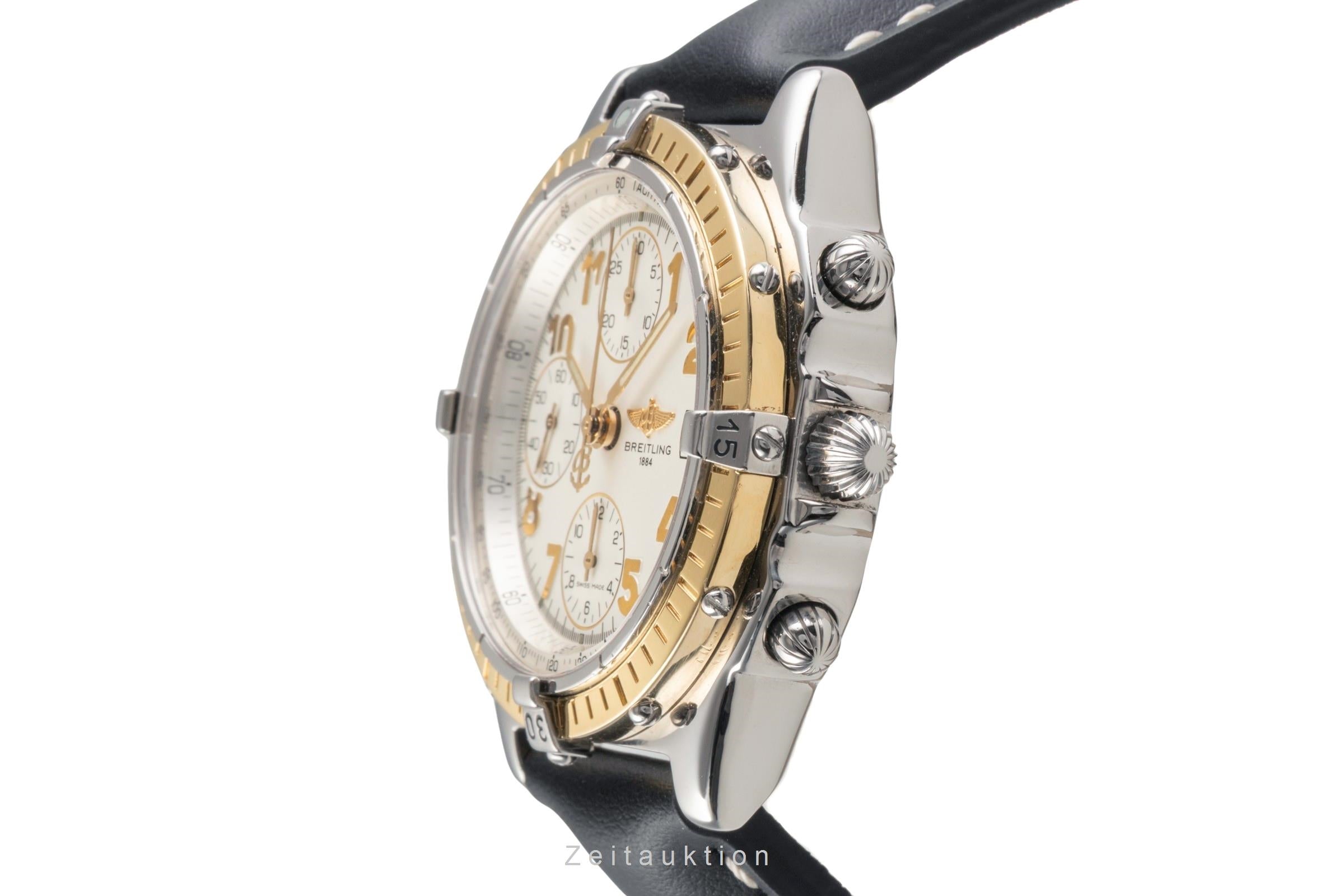 Breitling Chronomat chronographe acier / or  automatique montre pour hommes D13050.1  [2502496]
