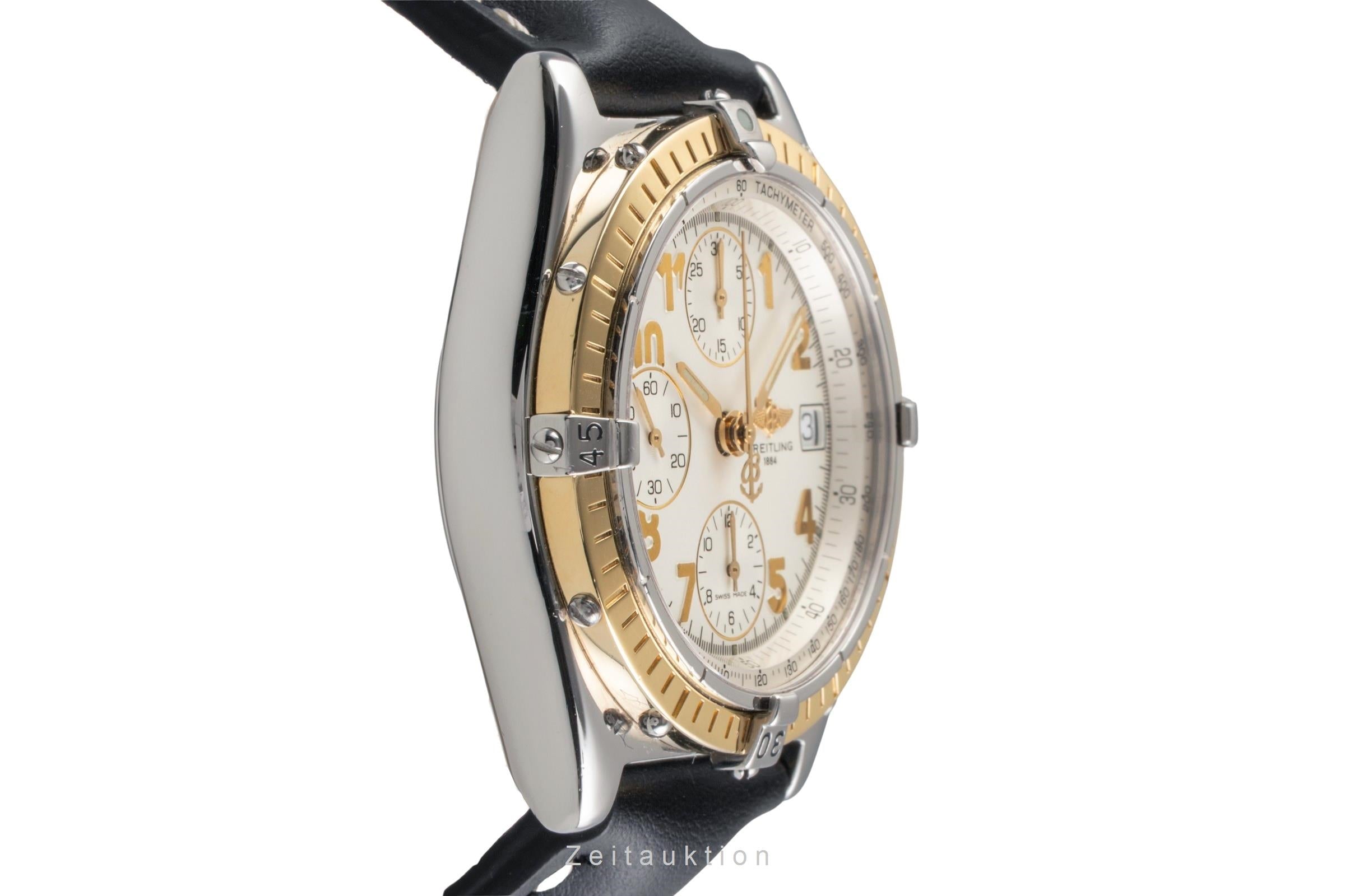 Breitling Chronomat chronographe acier / or  automatique montre pour hommes D13050.1  [2502496]