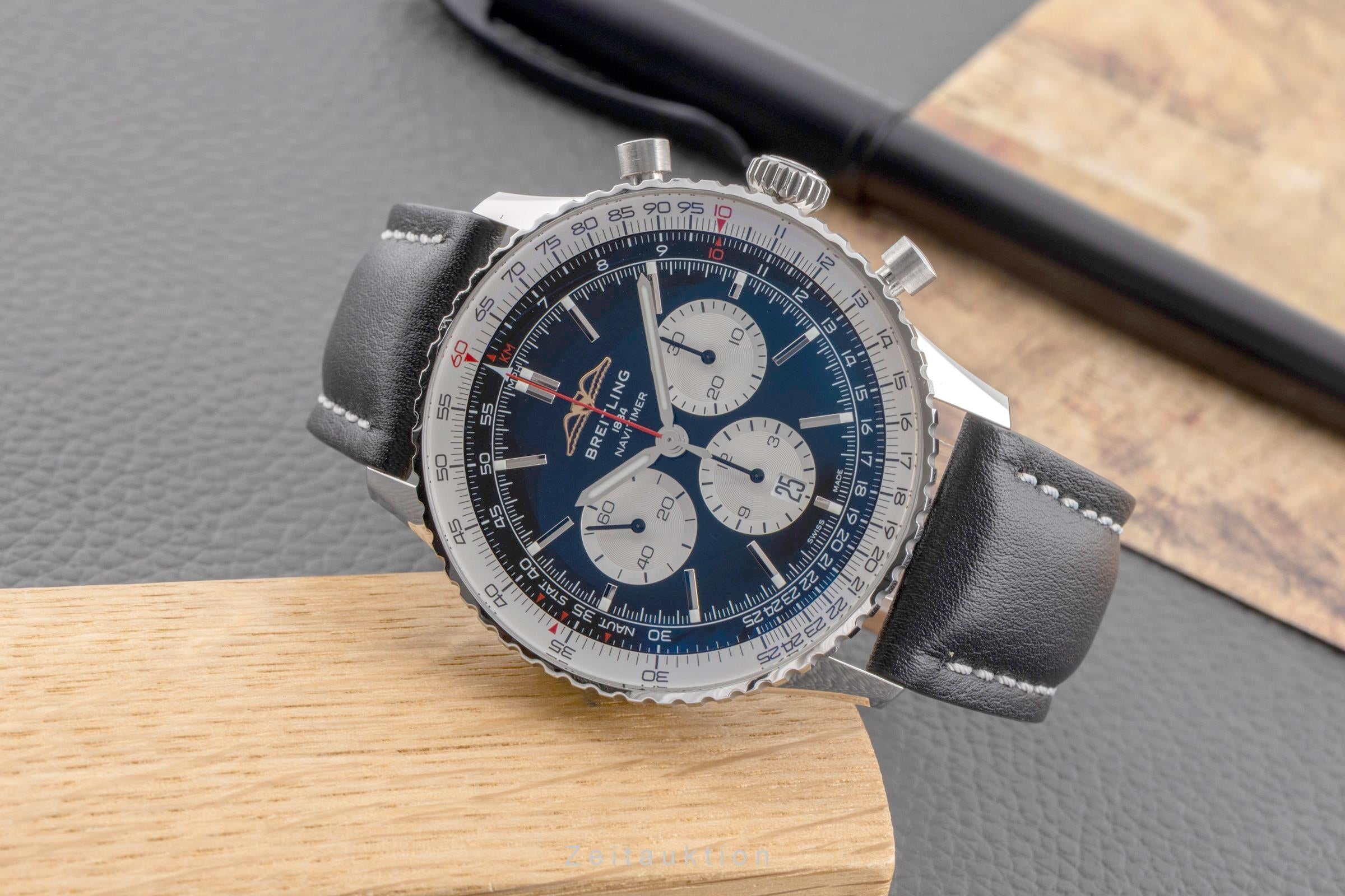 Breitling Navitimer B01 Chronograph 46 Stahl Herrenuhr Ref. AB0137211B1P1  [2502497]