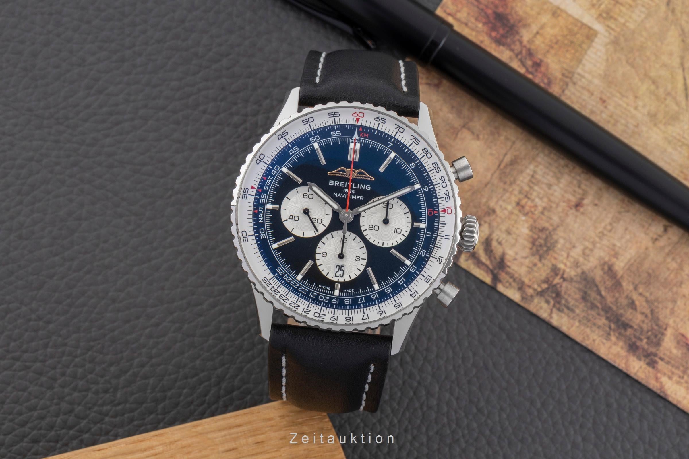Breitling Navitimer B01 Chronograph 46 Stahl Herrenuhr Ref. AB0137211B1P1  [2502497]
