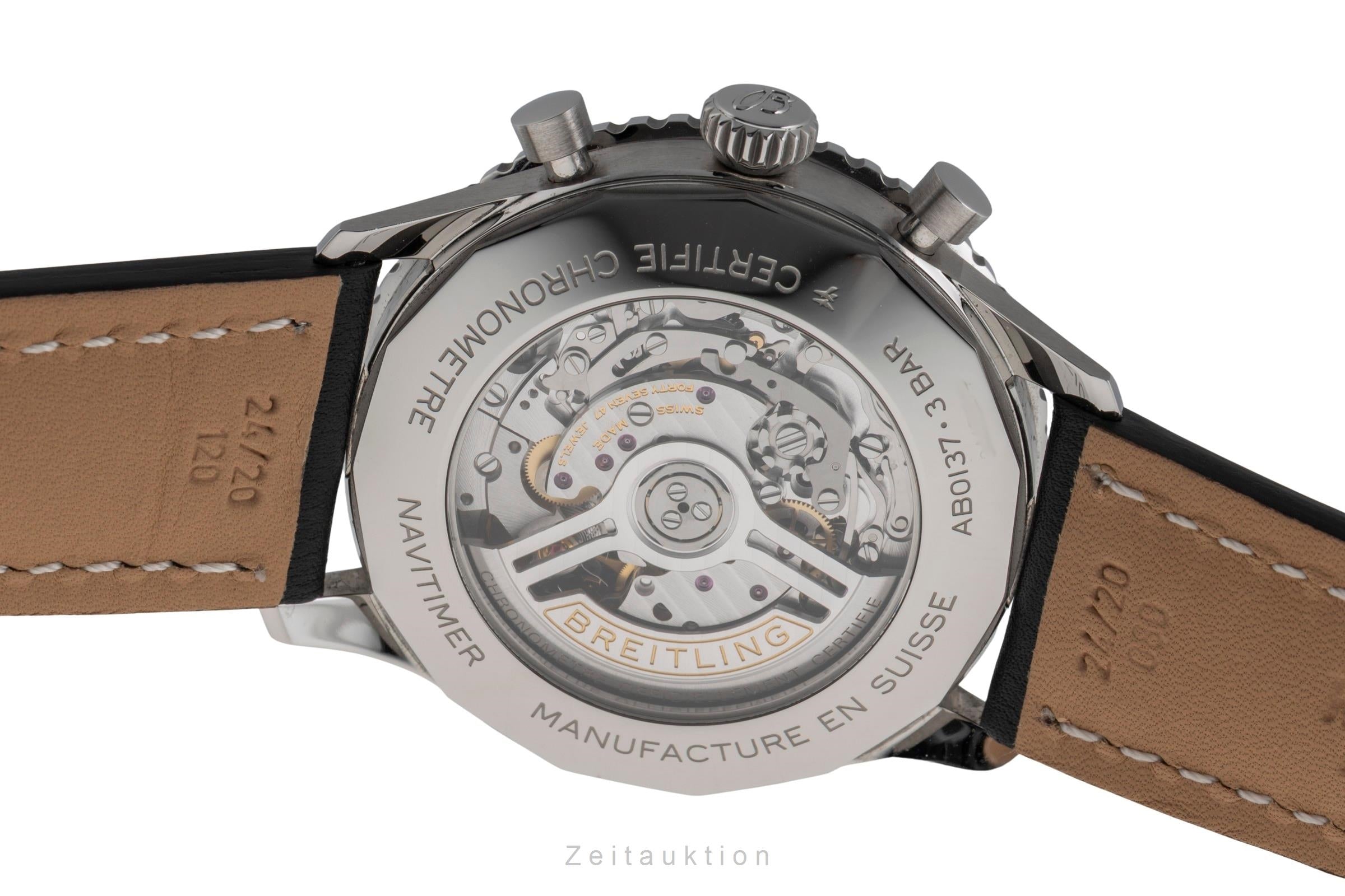 Breitling Navitimer B01 Chronograph 46 Stahl Herrenuhr Ref. AB0137211B1P1  [2502497]