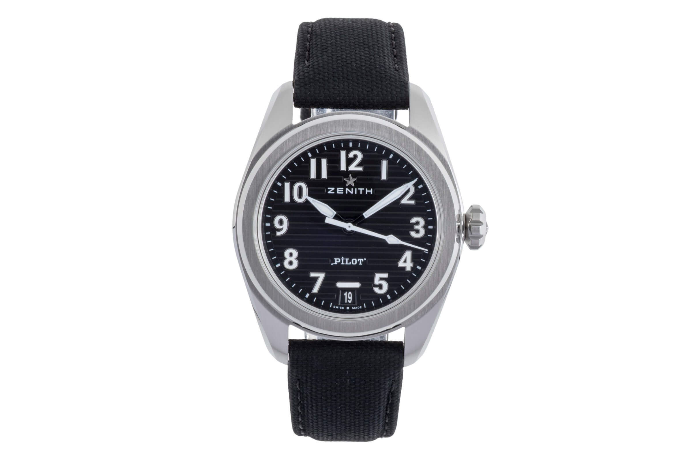 アイヴォル Zenith Pilot steel automatic Kal. 3620 Ref. 03.4000.3620/21.I001