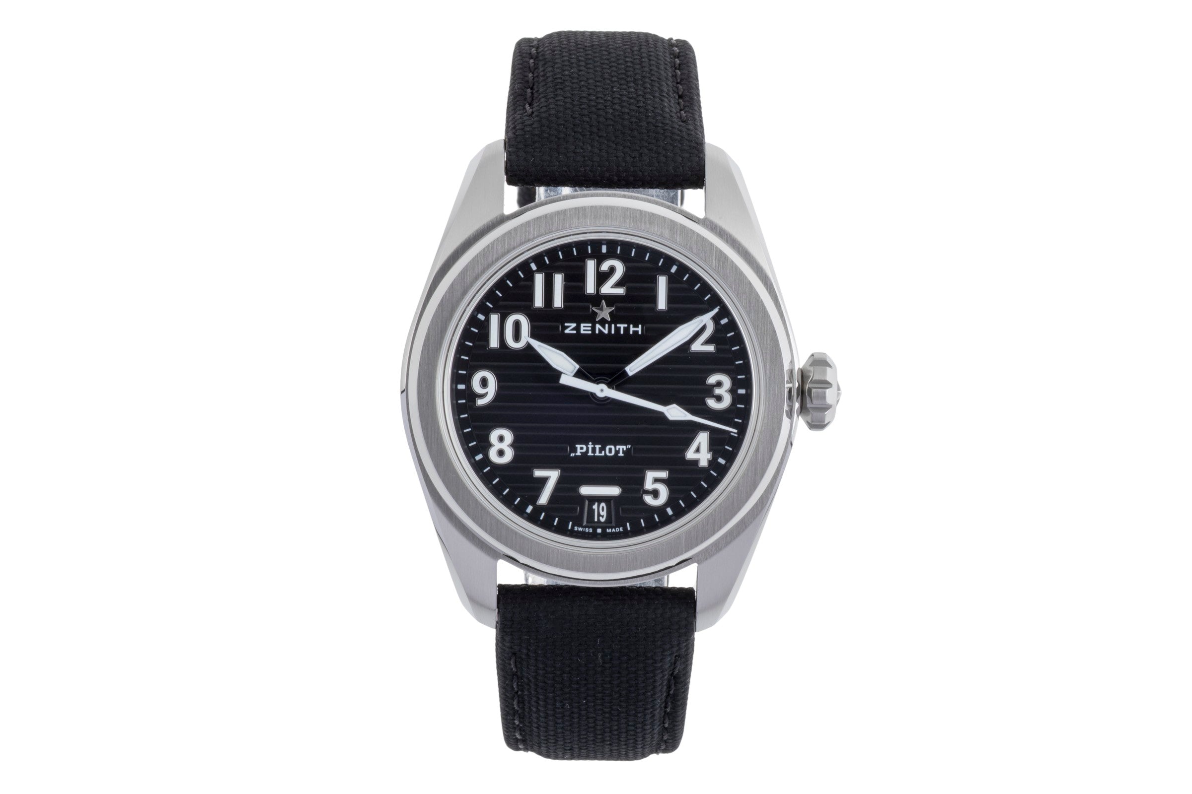 Zenith Pilot steel automatic Kal. 3620 Ref. 03.4000.3620/21.I001
