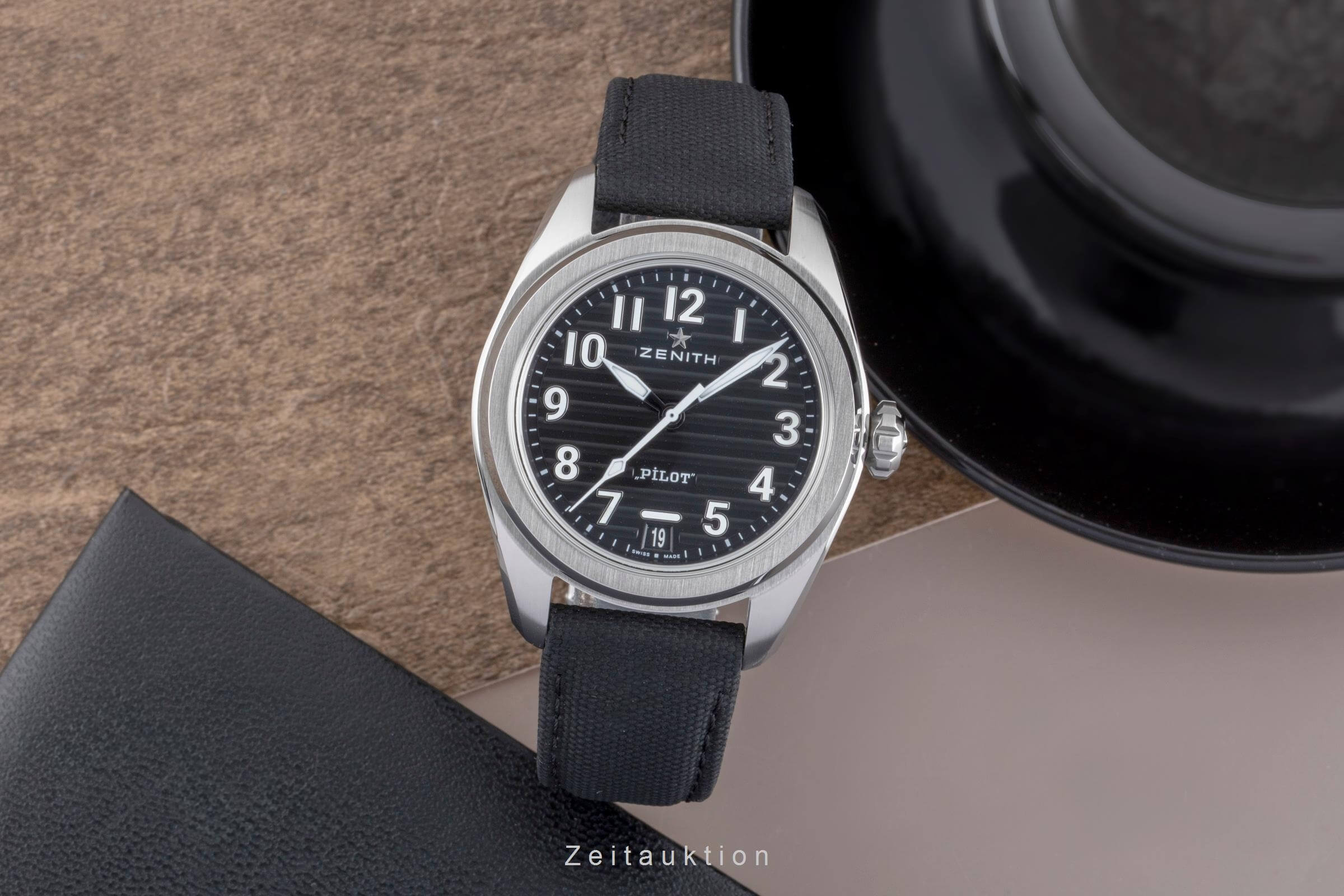 Zenith Pilot Stahl Automatik Herren Ref. 03.4000.3620/21.I001 Box & Papiere 2024 [2502498]