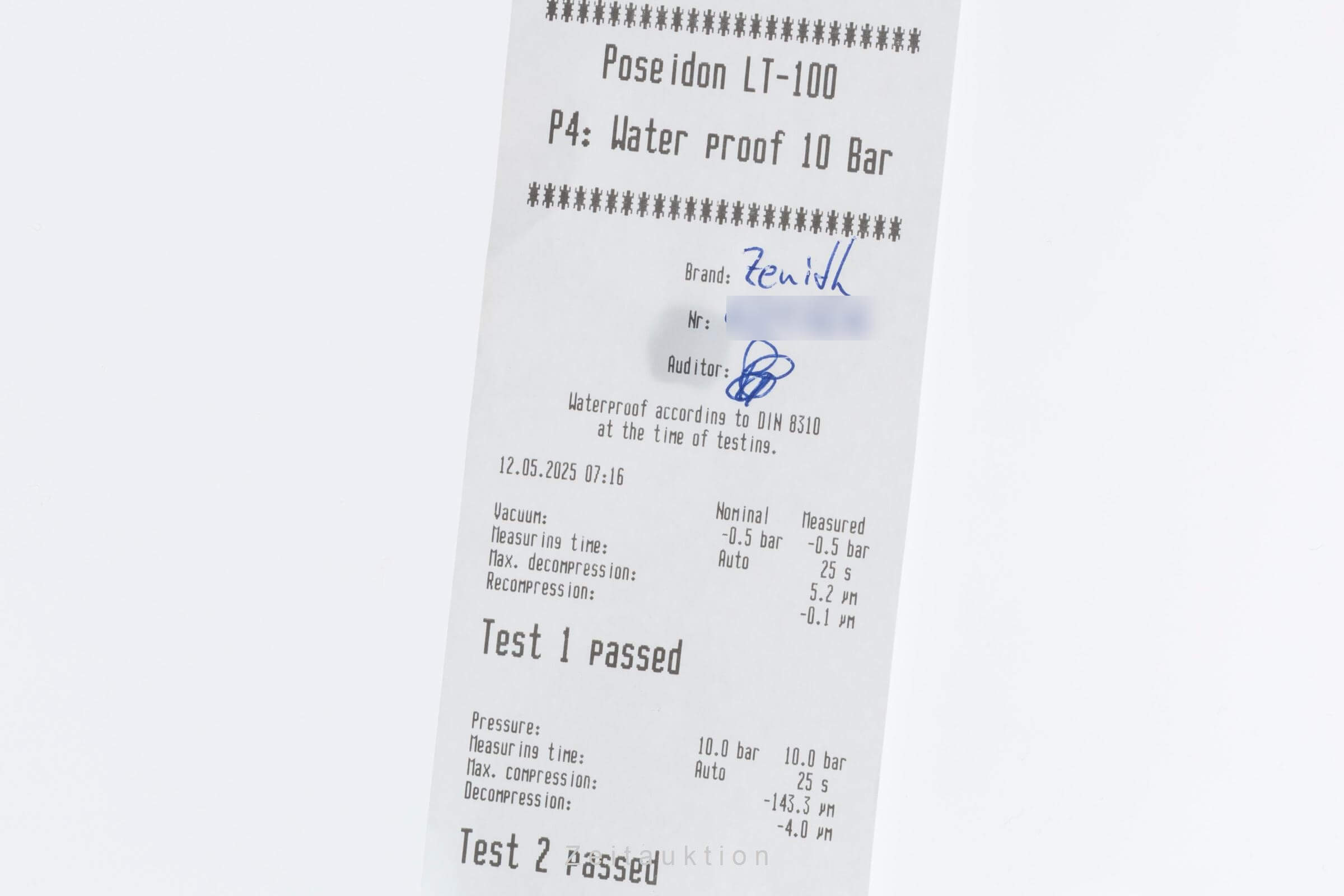 Zenith Pilot Stahl Automatik Herren Ref. 03.4000.3620/21.I001 Box & Papiere 2024 [2502498]