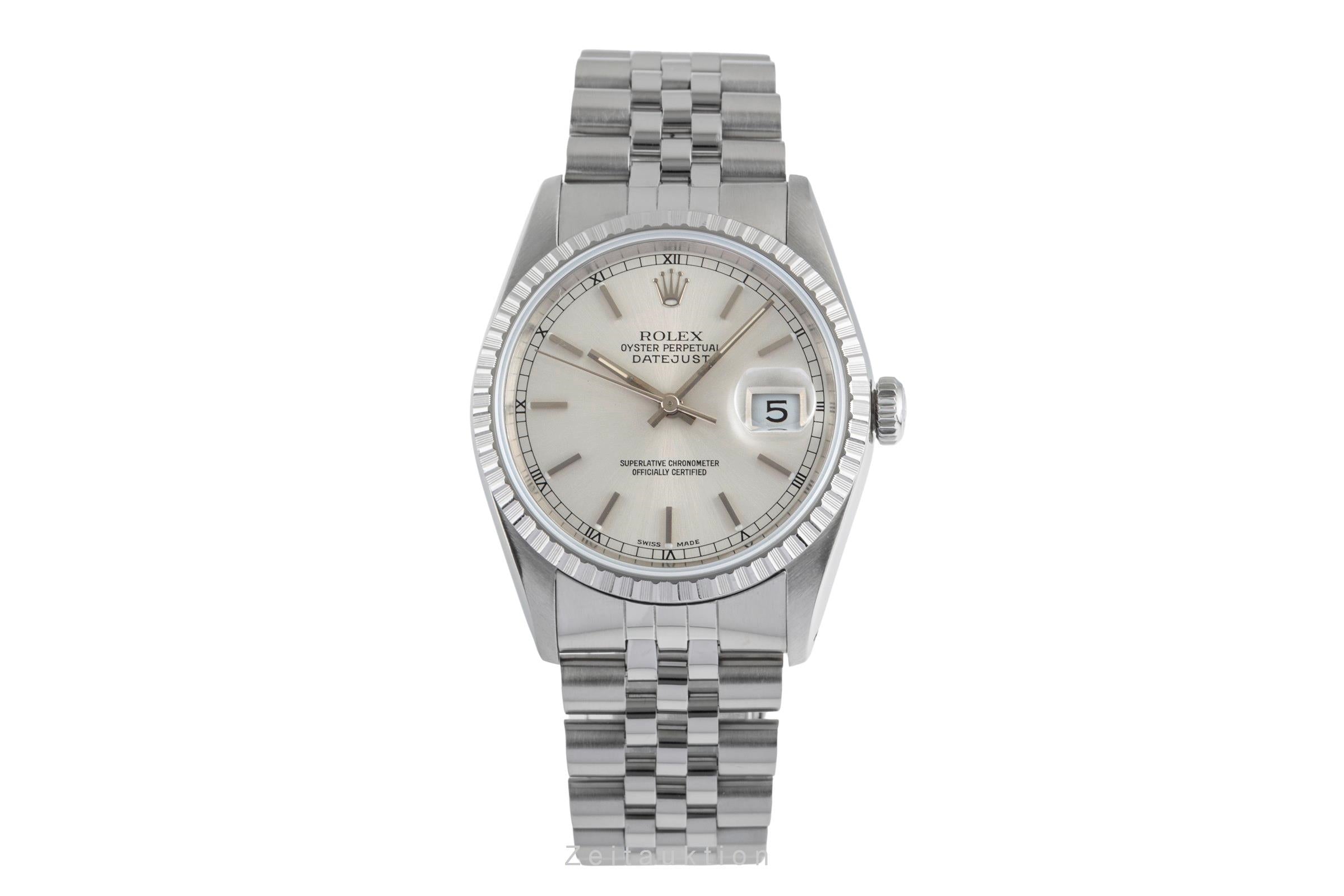 Rolex Datejust steel automatic men's watch 16220  [2502499]
