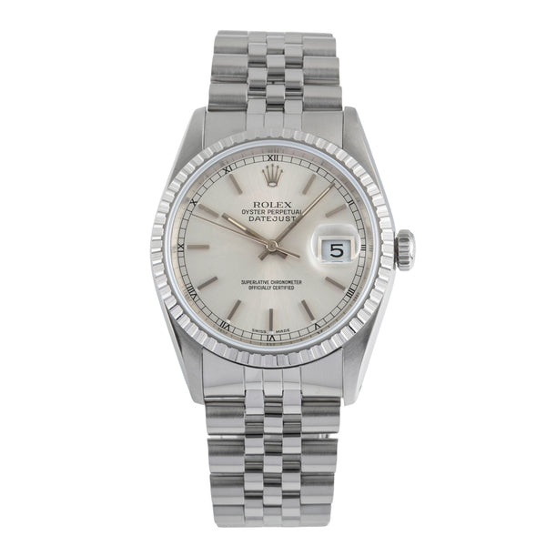 Rolex Datejust steel automatic men's watch 16220  [2502499]
