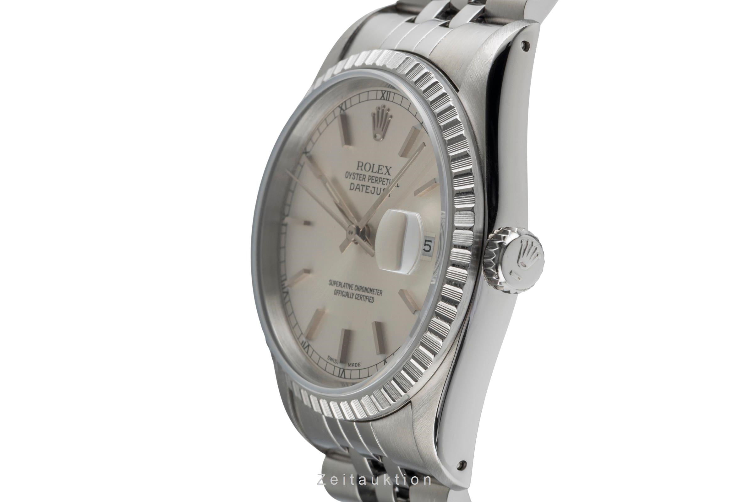 Rolex Datejust steel automatic men's watch 16220  [2502499]