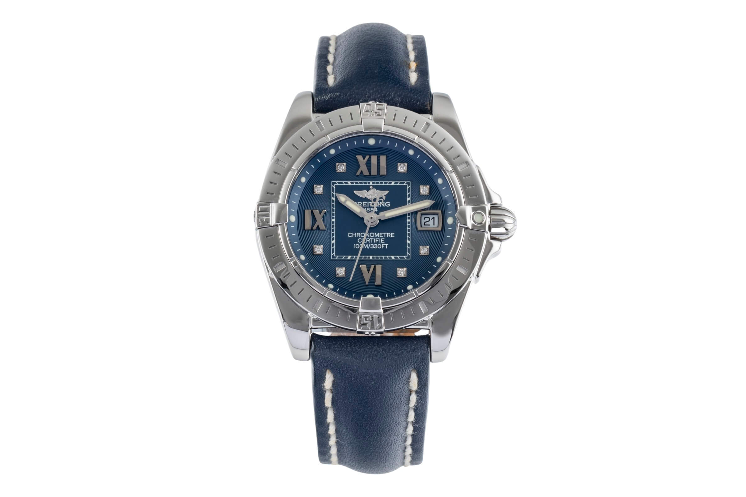 Breitling Galactic 32 acero cuarzo reloj para damas  A71356  [2502503]