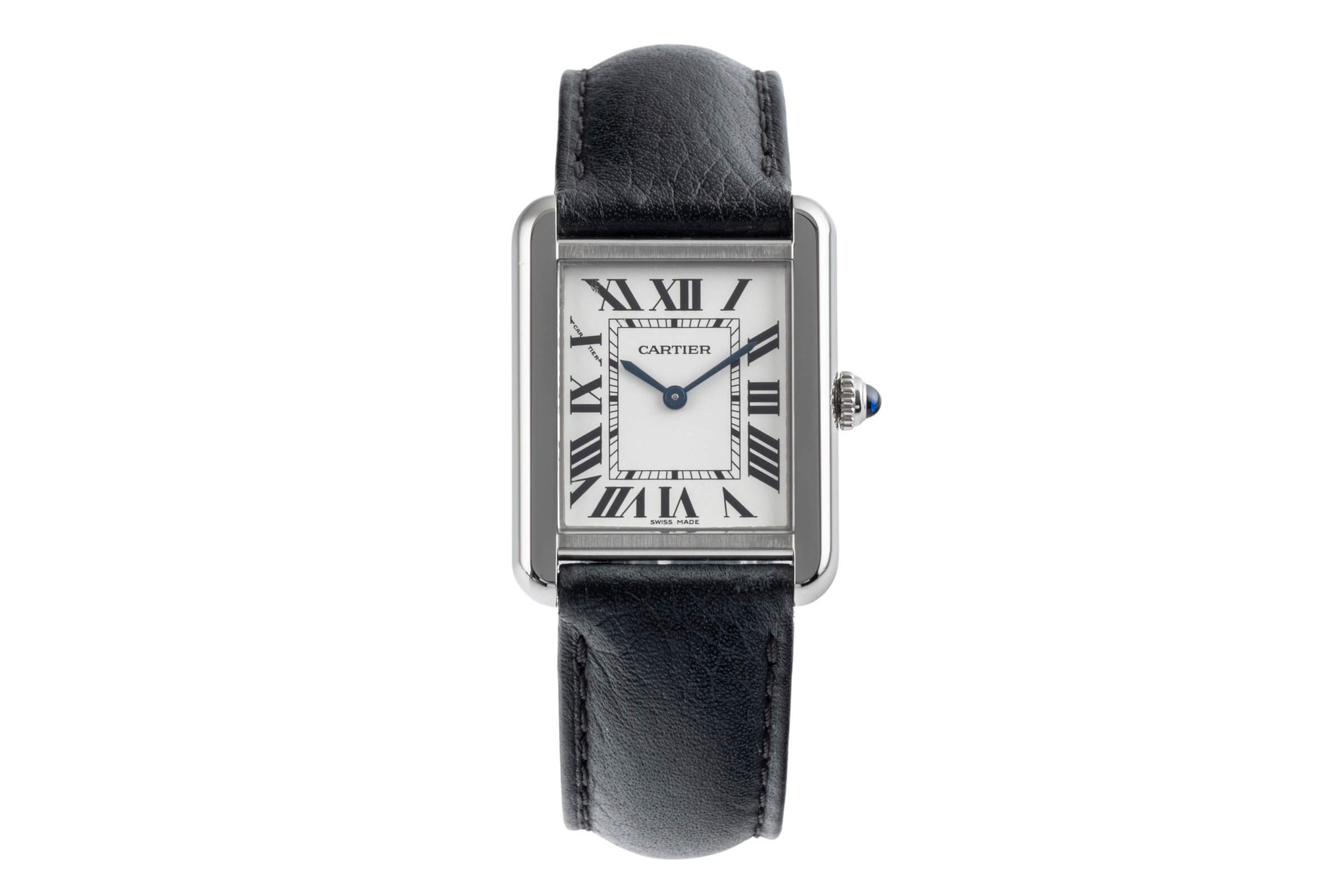 Cartier Tank acier quartz montre pour femmes WSTA0030  [2502504]
